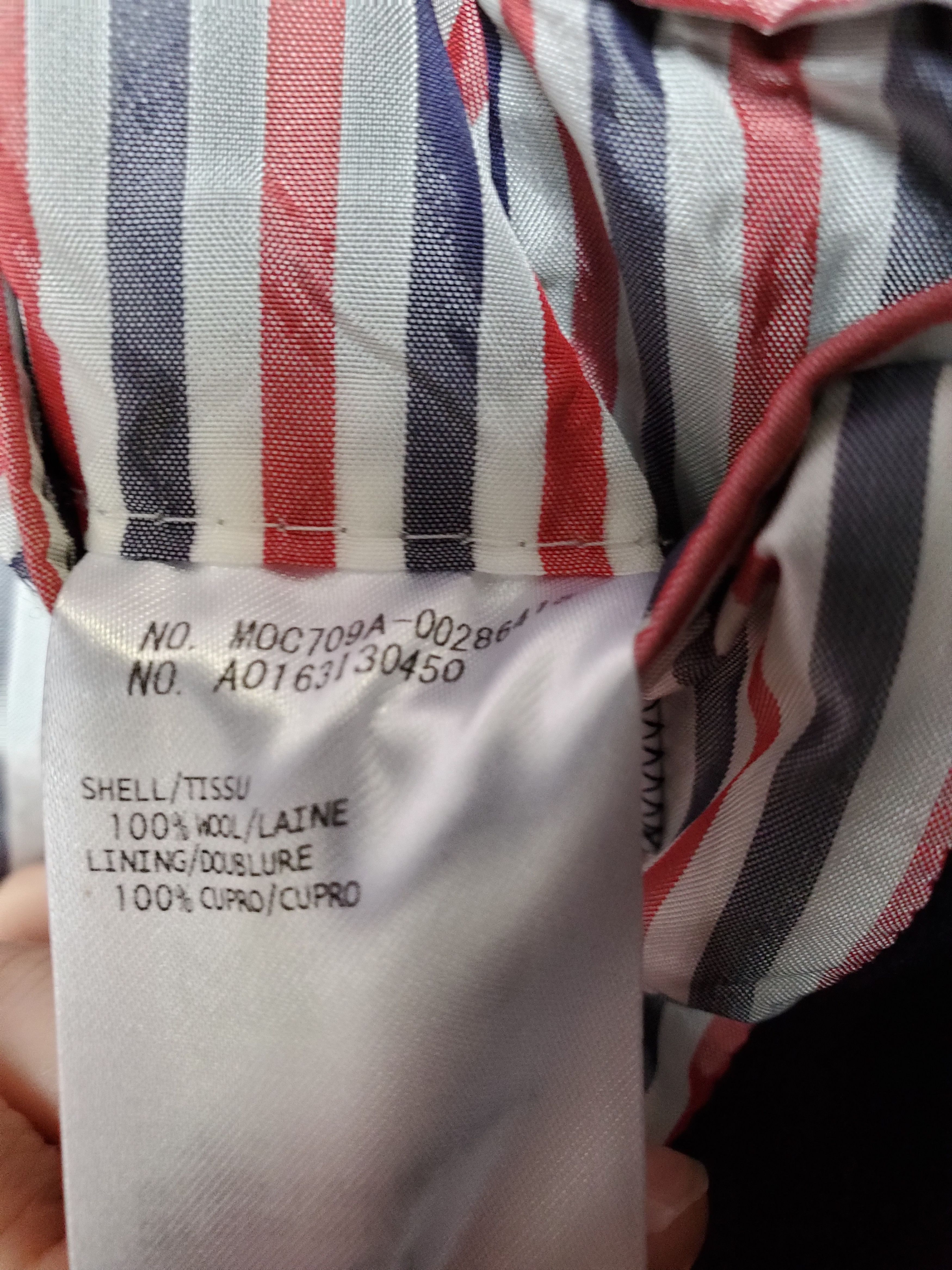 Thom Browne Thom Browne Double Breast wool coat Size US S / EU 44-46 / 1 - 9 Thumbnail