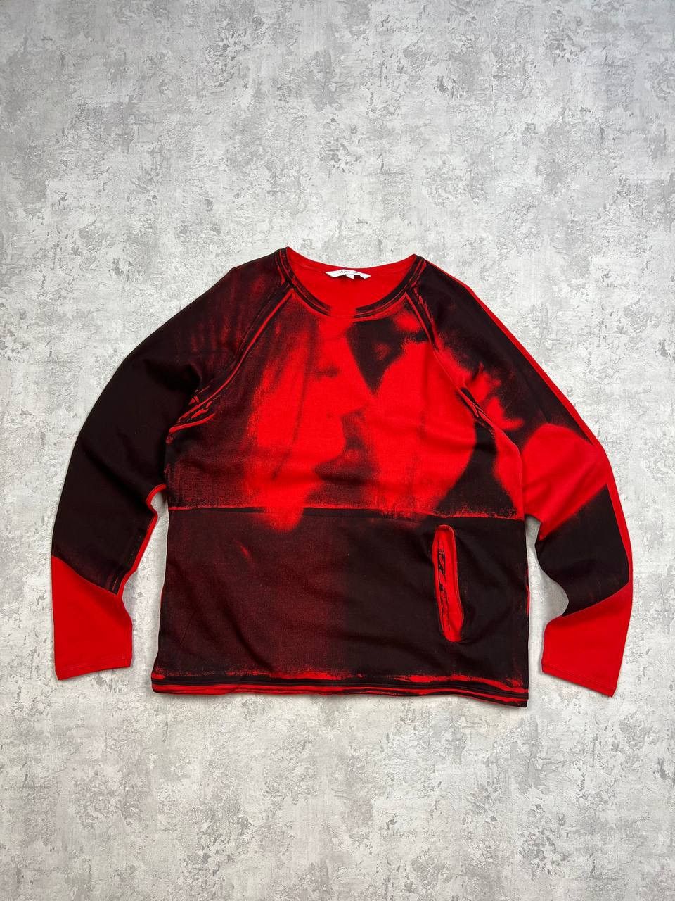 Aquascutum Rare Aquascutum Red Longslive Big Logo Size US L / EU 52-54 / 3 - 1 Thumbnail
