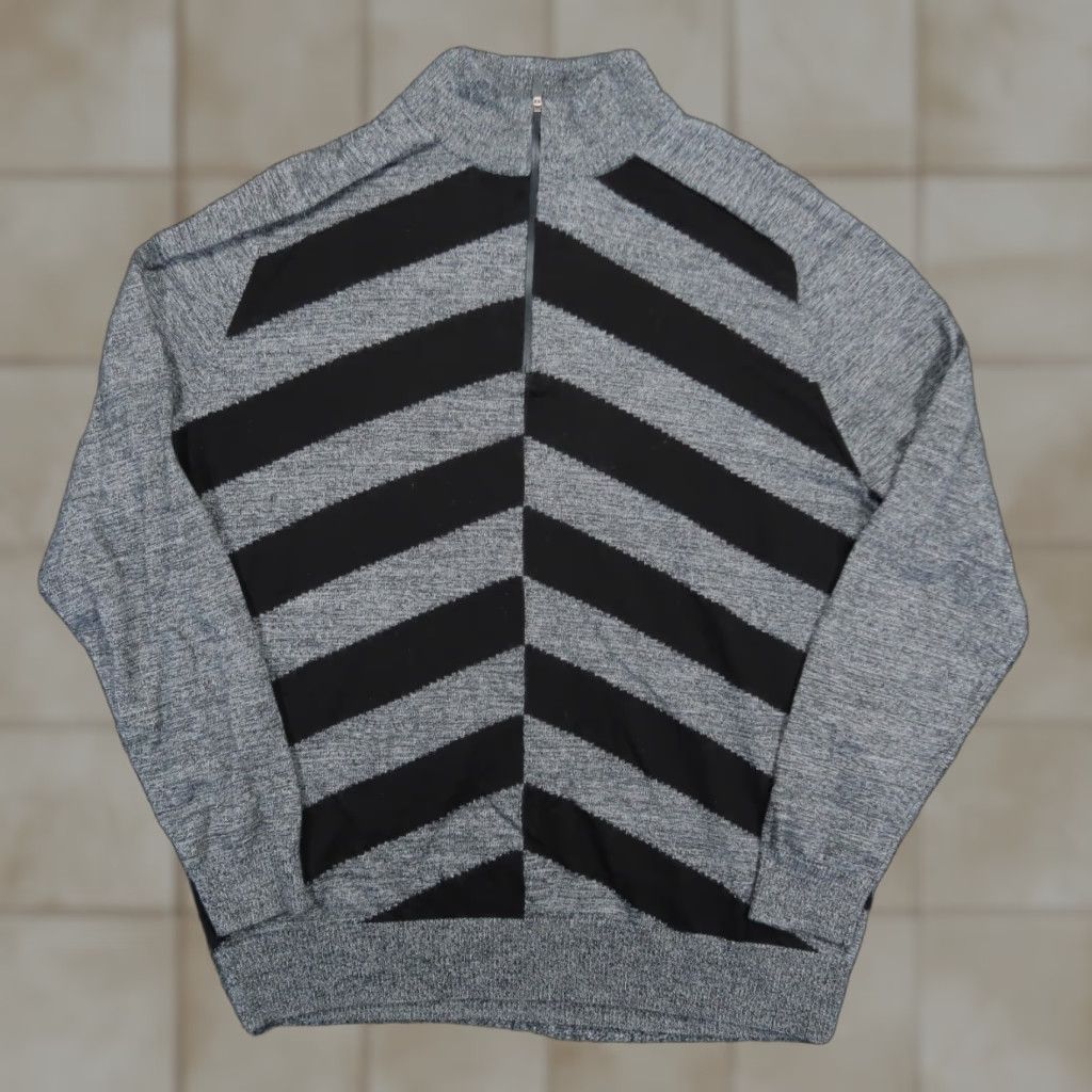 Nike Nike Sweater Mens Extra Large XL Gray Black Wool Golf Tour Performance Pullover Size US XL / EU 56 / 4 - 1 Thumbnail