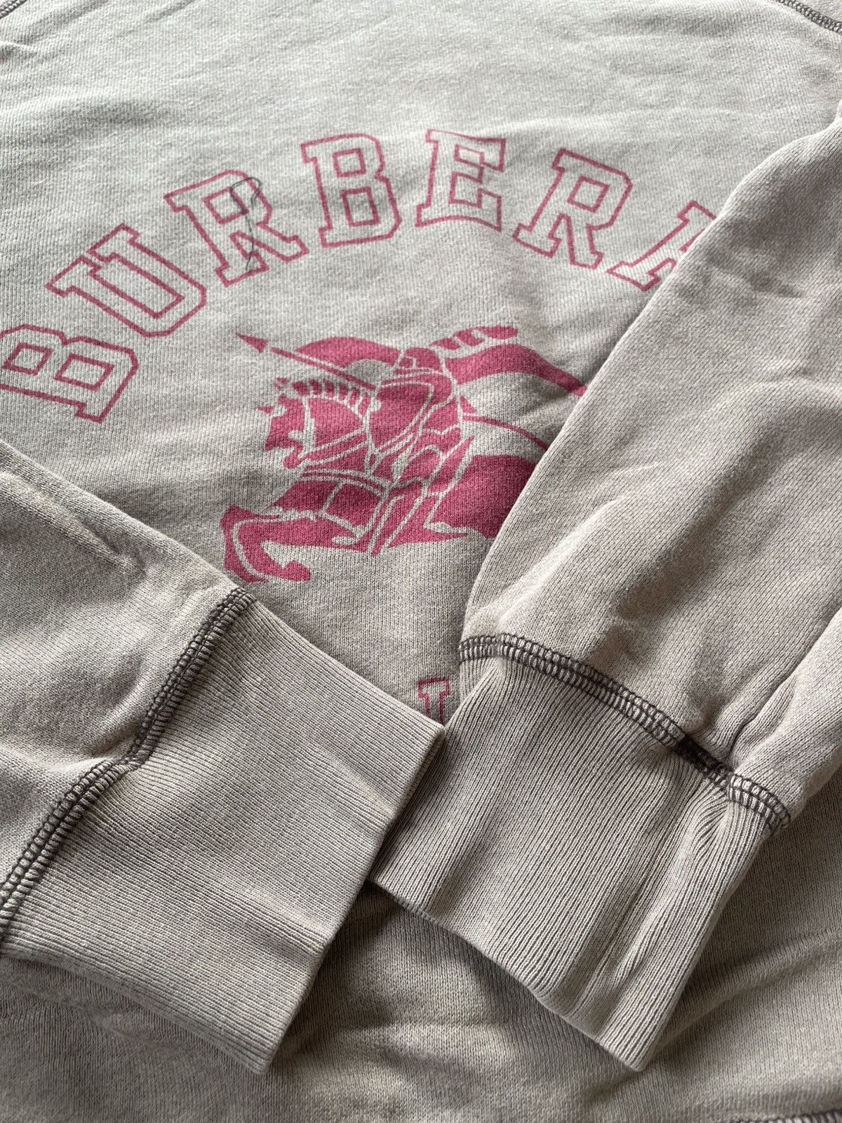 Burberry Burberry london blue label big logo sweatshirt Size US S / EU 44-46 / 1 - 2 Thumbnail