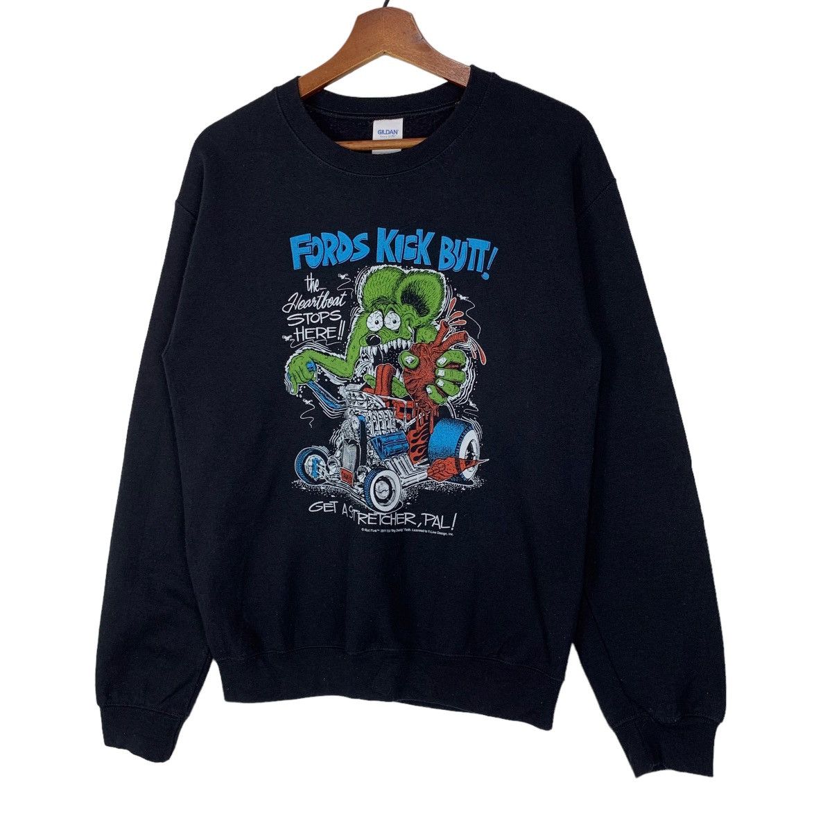 Gildan Y2K Rat Fink Ed Roth Pop Art Crewneck Sweatshirt Size US S / EU 44-46 / 1 - 3 Thumbnail