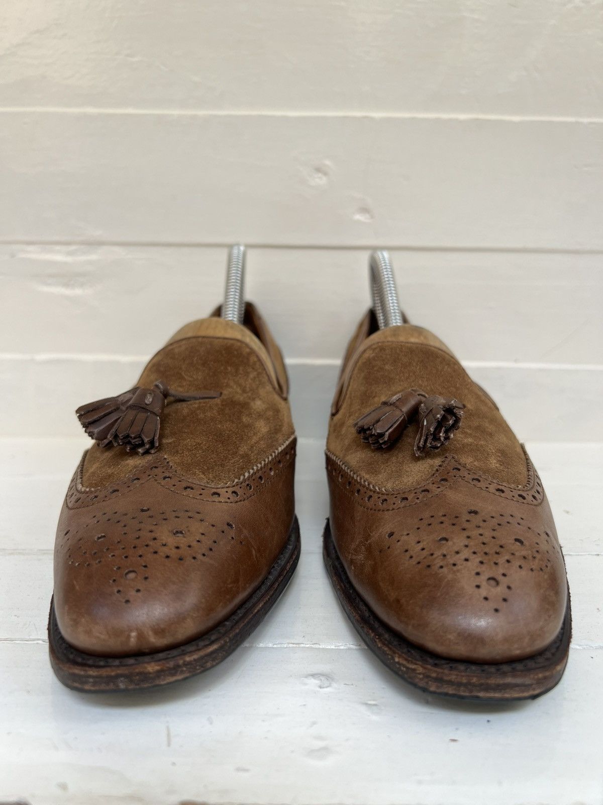 Carmina Carmina Shoemaker Brown Tassel Loafers 4710 Women Shoes Size US 7 / IT 37 - 5 Thumbnail