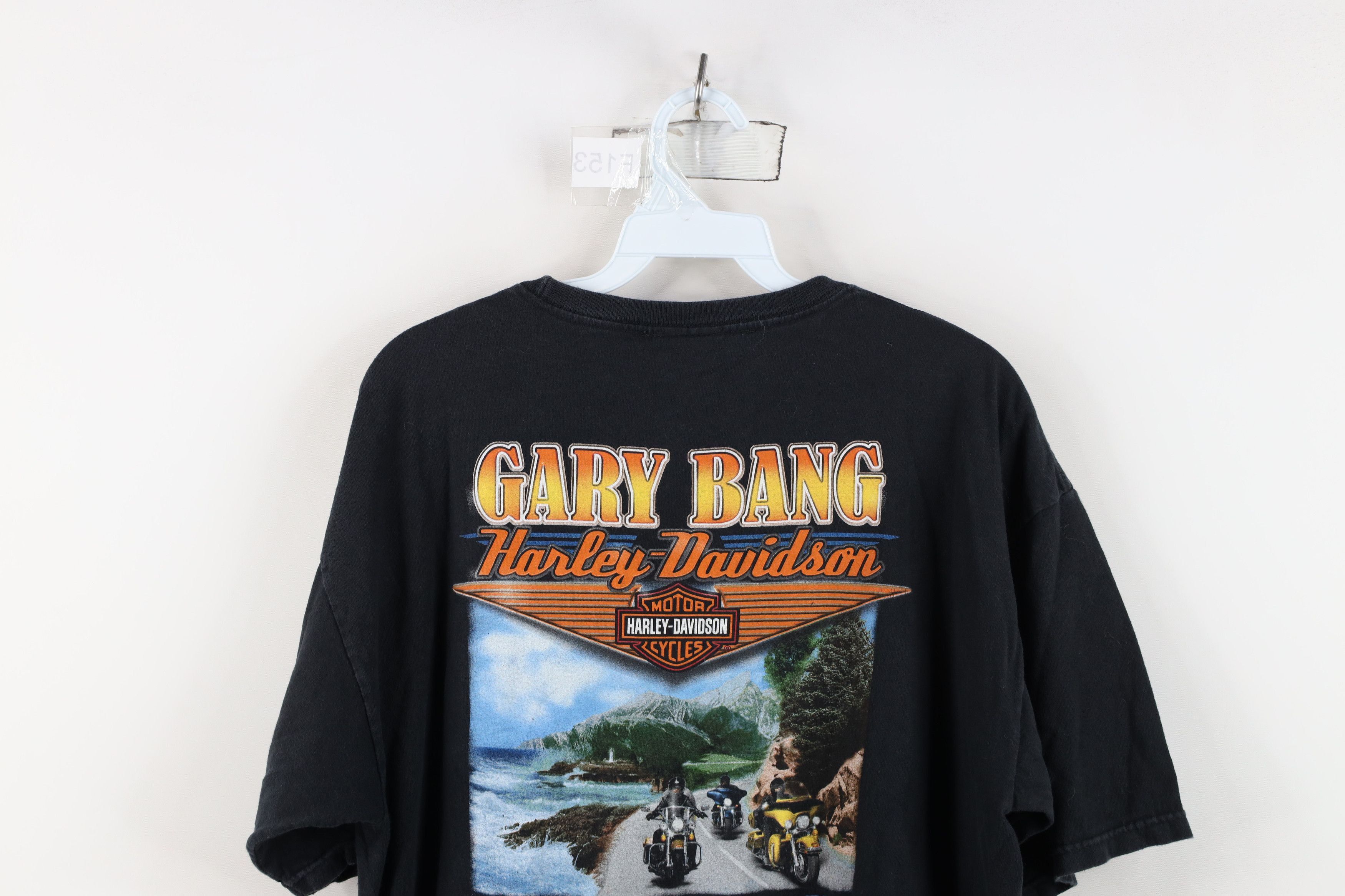 Harley Davidson Vintage Y2K Harley Davidson Spell Out Big Logo T-Shirt Black Size US L / EU 52-54 / 3 - 13 Thumbnail