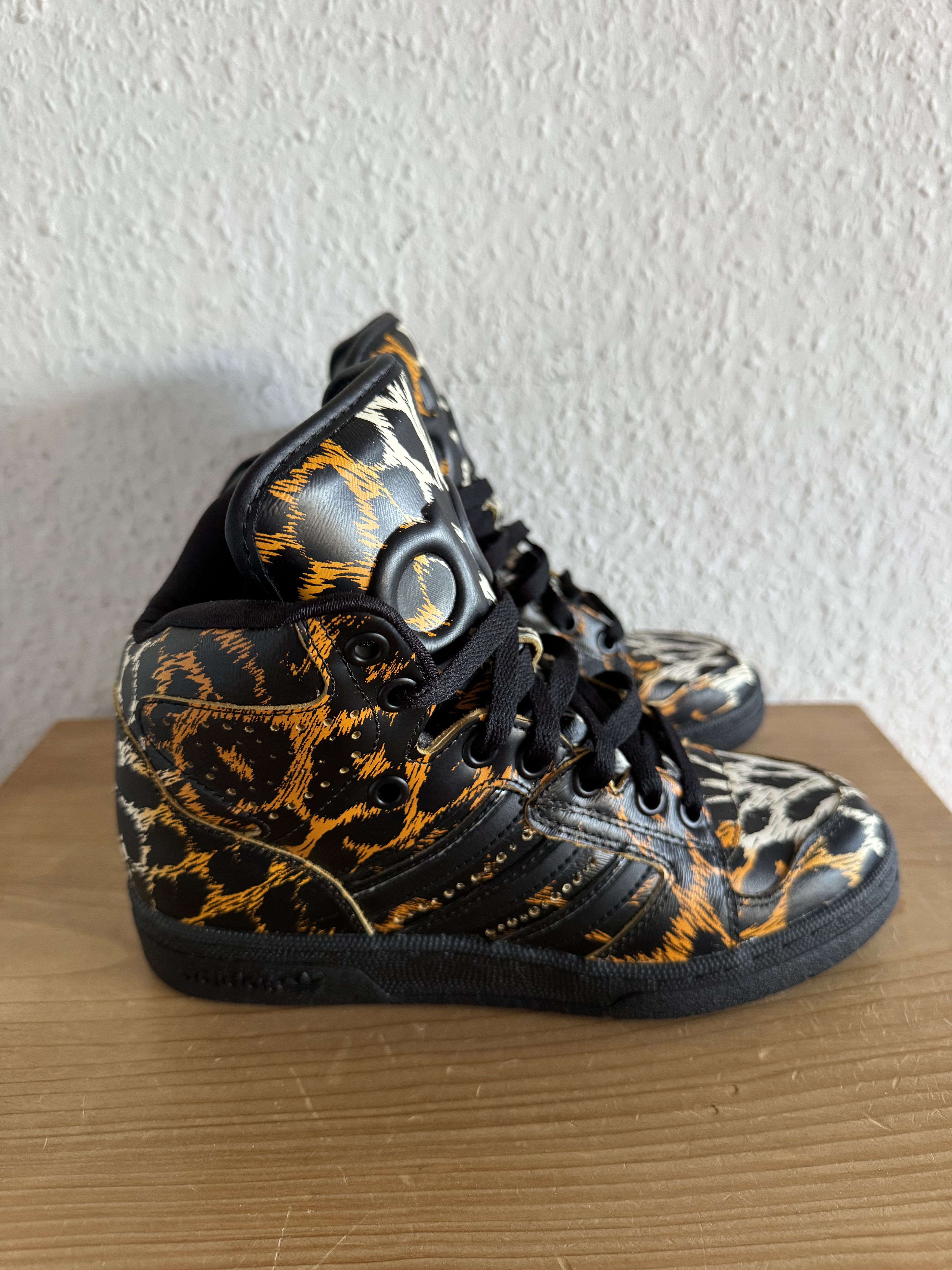 Adidas × Jeremy Scott JS Instinct Hi Leopard Size US 4 / IT 34 - 8 Thumbnail