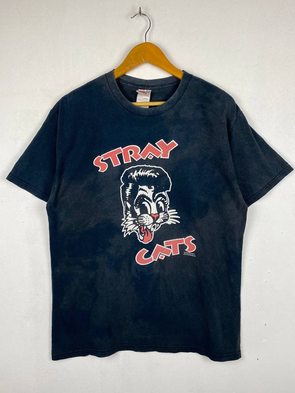 Band Tees vintage stray cat rockabilly band tee sunfaded Size US L / EU 52-54 / 3 - 1 Thumbnail