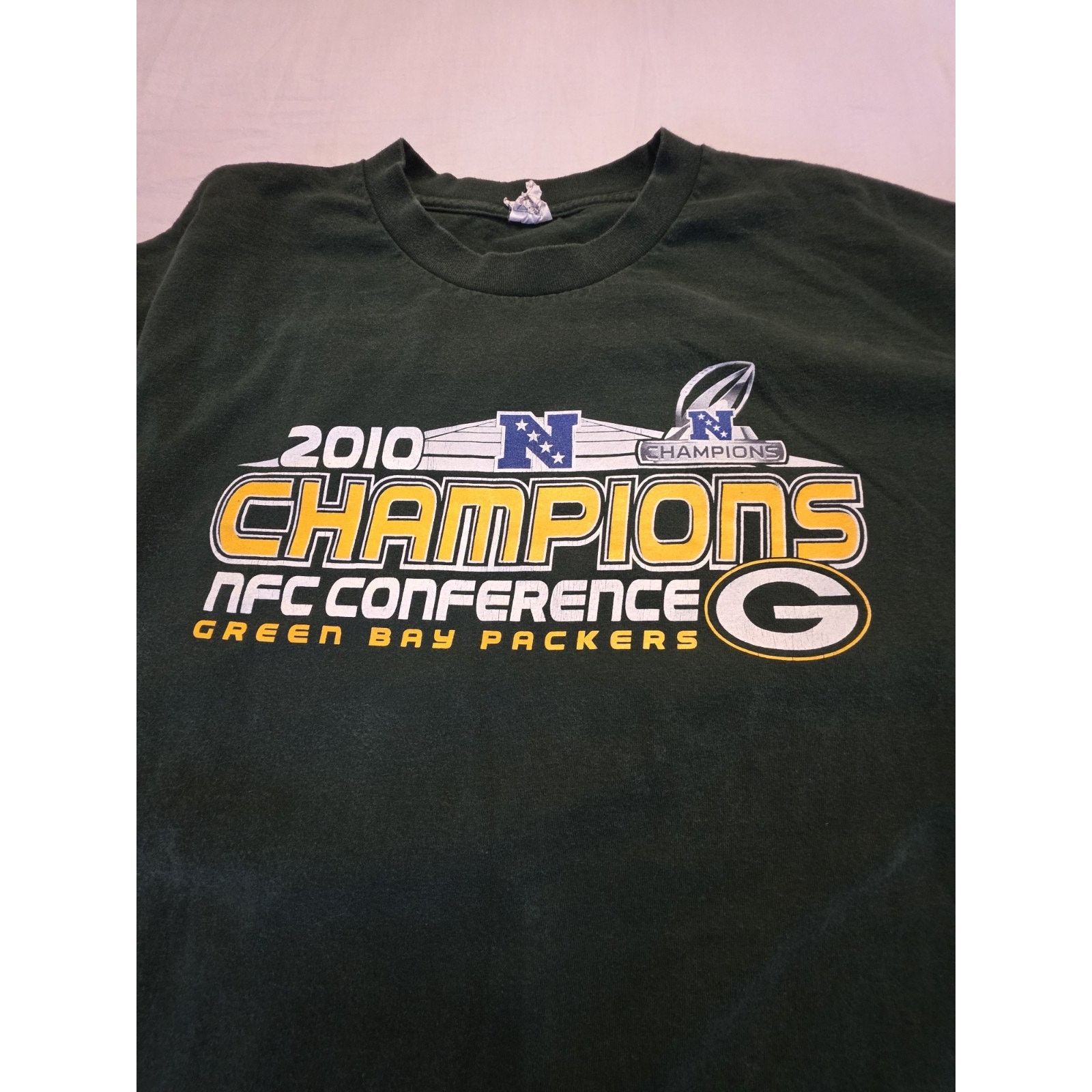 & Other Stories Green Bay Packers 2010 Vintage Alstyle NFC Champions Men's Size US XXL / EU 58 / 5 - 4 Thumbnail
