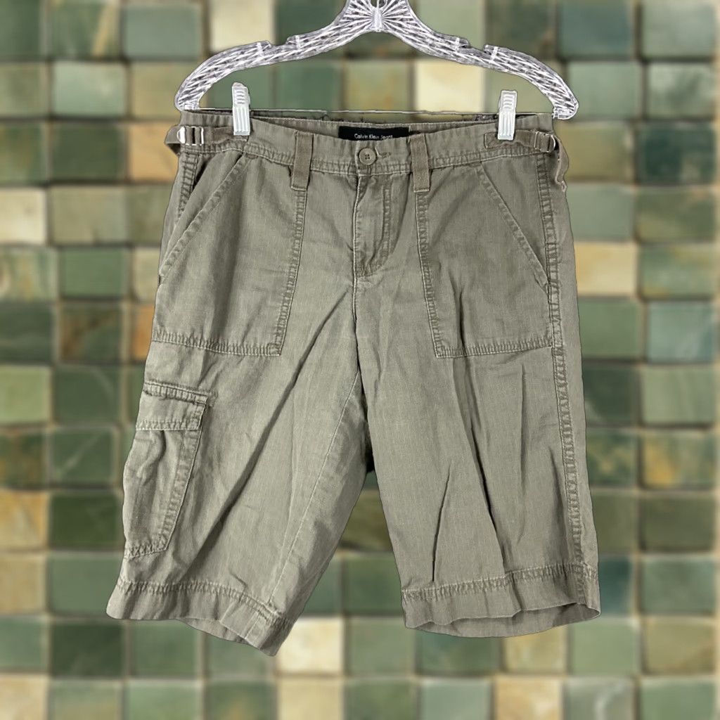 Calvin Klein Calvin Klein Jeans Shorts Bermuda Women Gray 8 Size 30" / US 8 / IT 44 - 1 Thumbnail