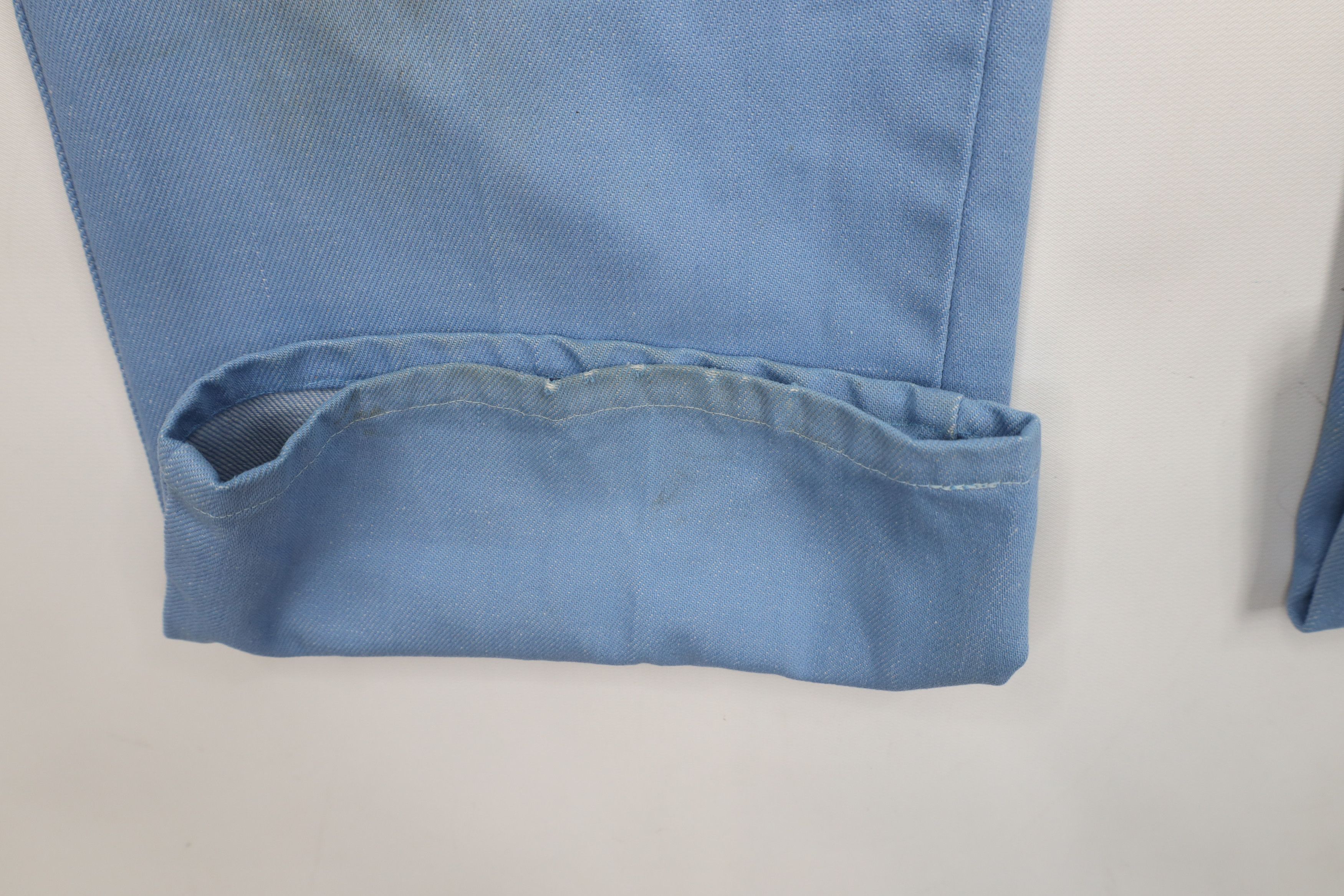 Vintage Vintage 70s Streetwear Flared Wide Leg Denim Jeans Blue USA Size US 38 / EU 54 - 6 Thumbnail