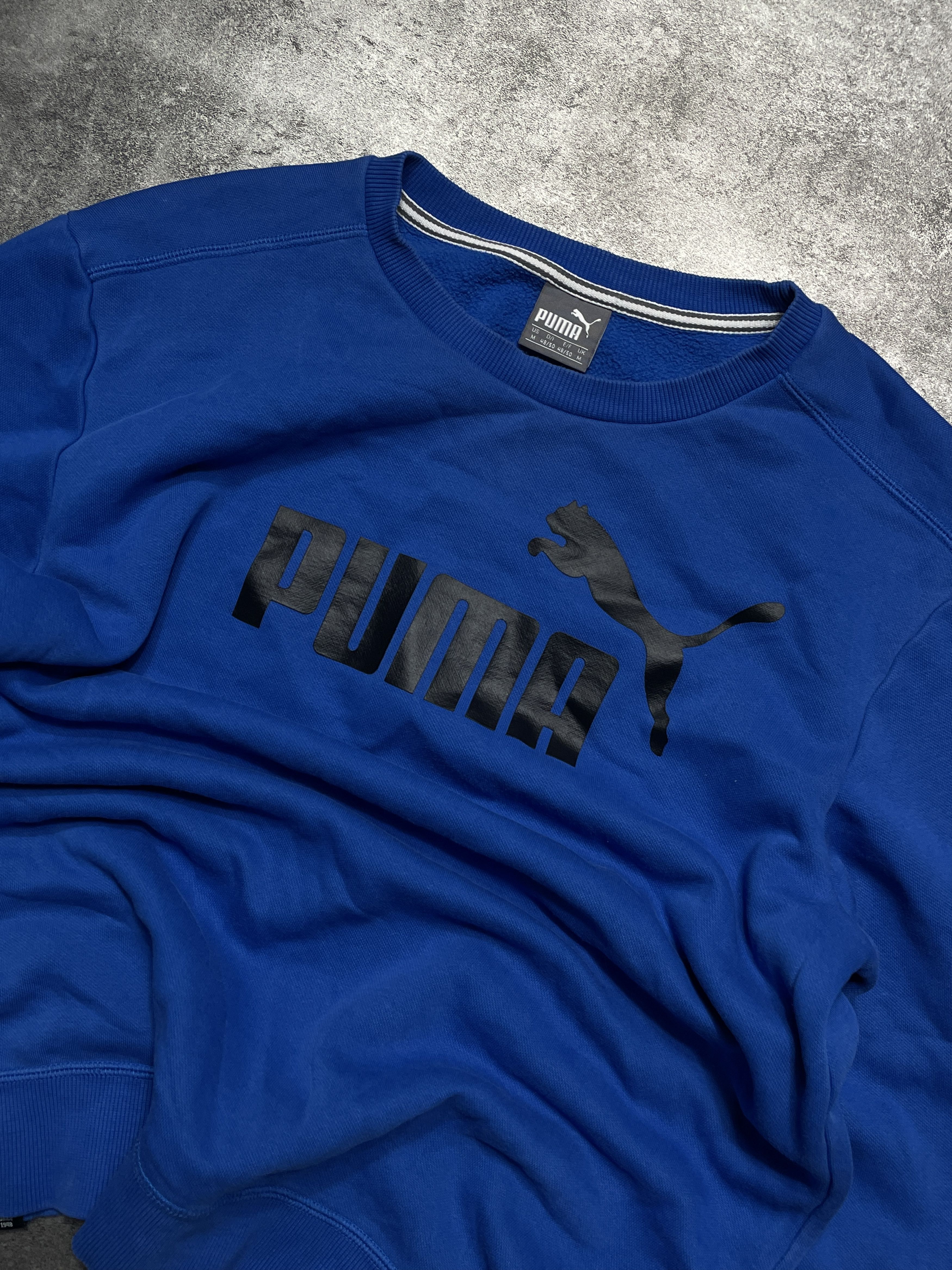 Puma 🔥Offers🔥Puma Basic Boxy Fit Sweatshirt Spellout Cozy Thick Size US M / EU 48-50 / 2 - 3 Thumbnail