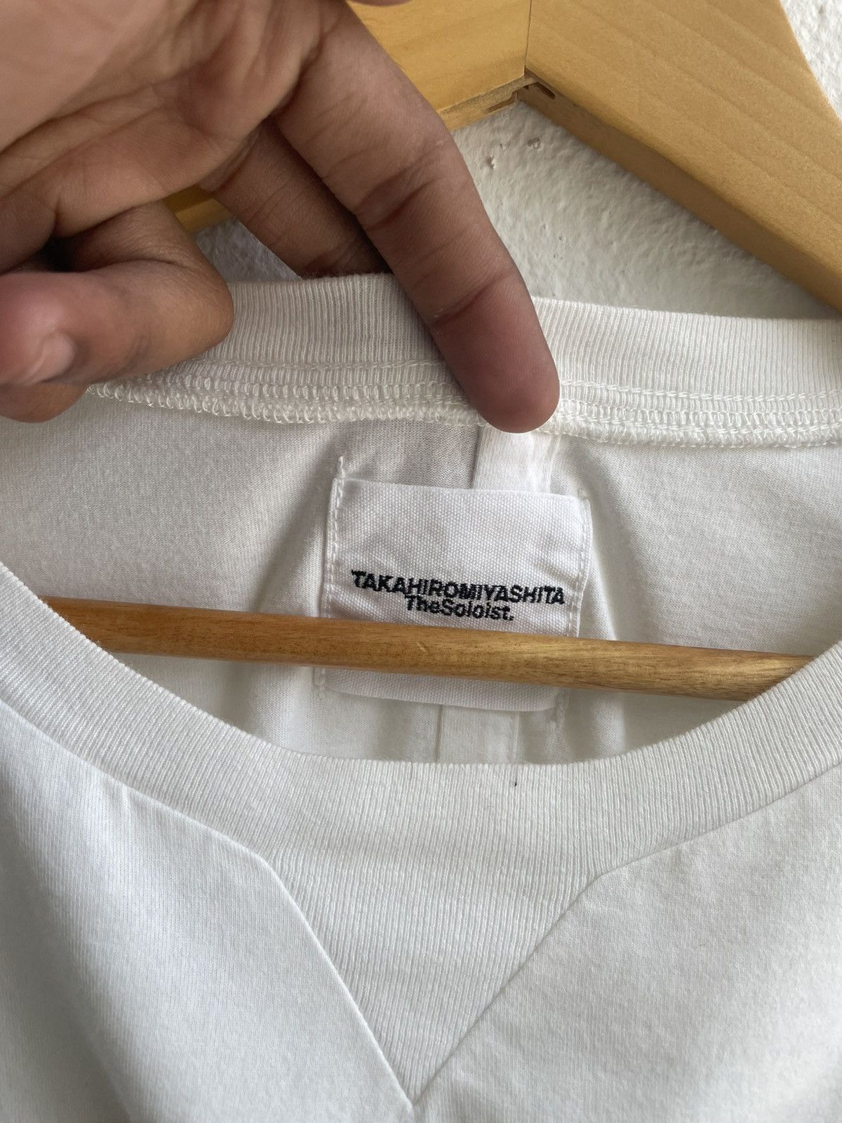 Takahiromiyashita The Soloist. TAKAHIROMIYASHITA The Soloist. SS17 Cut and Sew Shirts Size US L / EU 52-54 / 3 - 4 Thumbnail