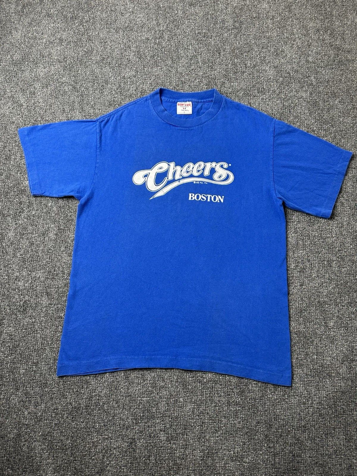 Other Mens T Shirt Cheers Boston 90s Graphic Blue, Size L Size US M / EU 48-50 / 2 - 1 Thumbnail