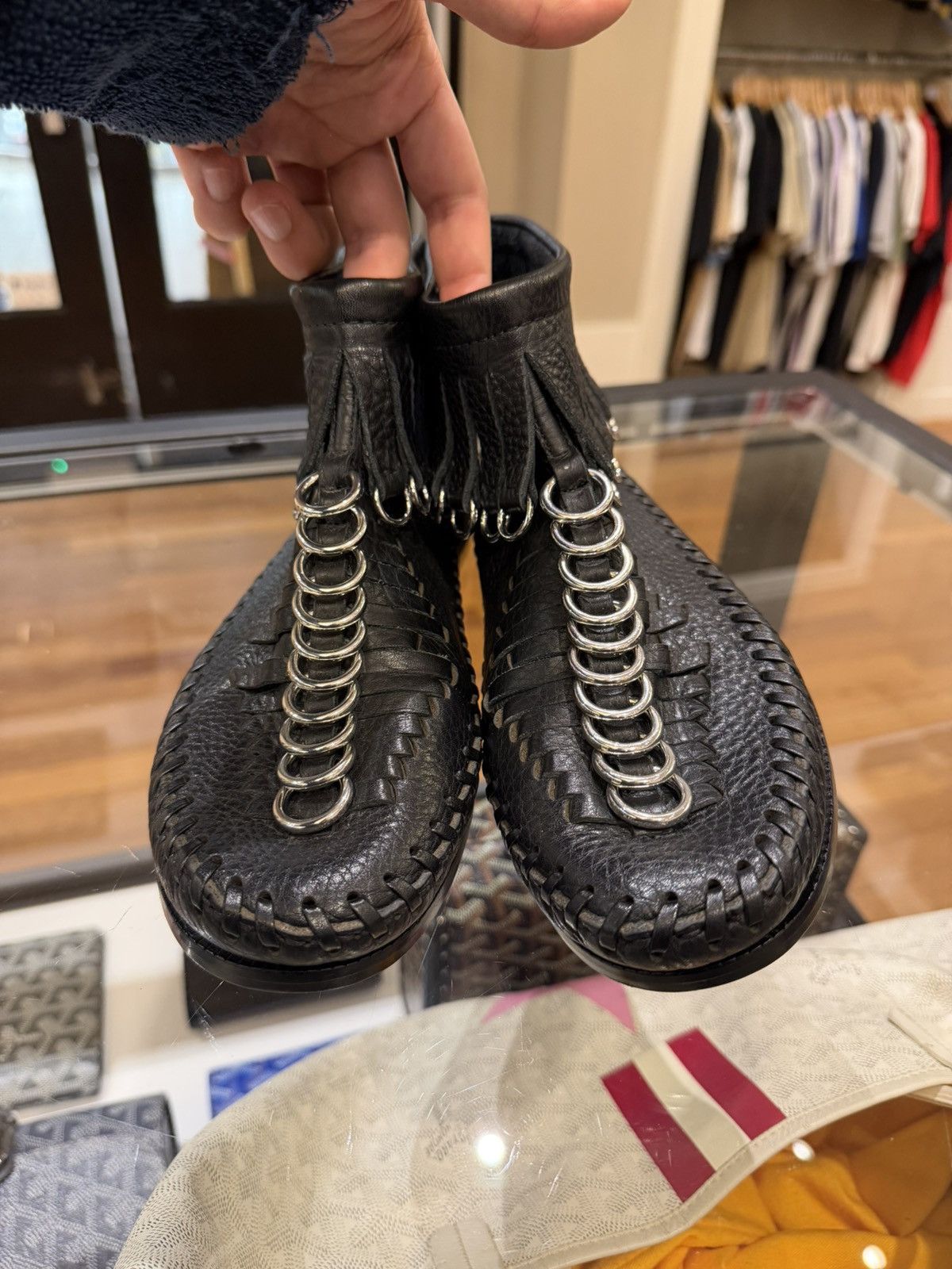 Alexander Wang Alexander Wang Montana Leather Moccasin Boot Size US 7 / IT 37 - 5 Thumbnail