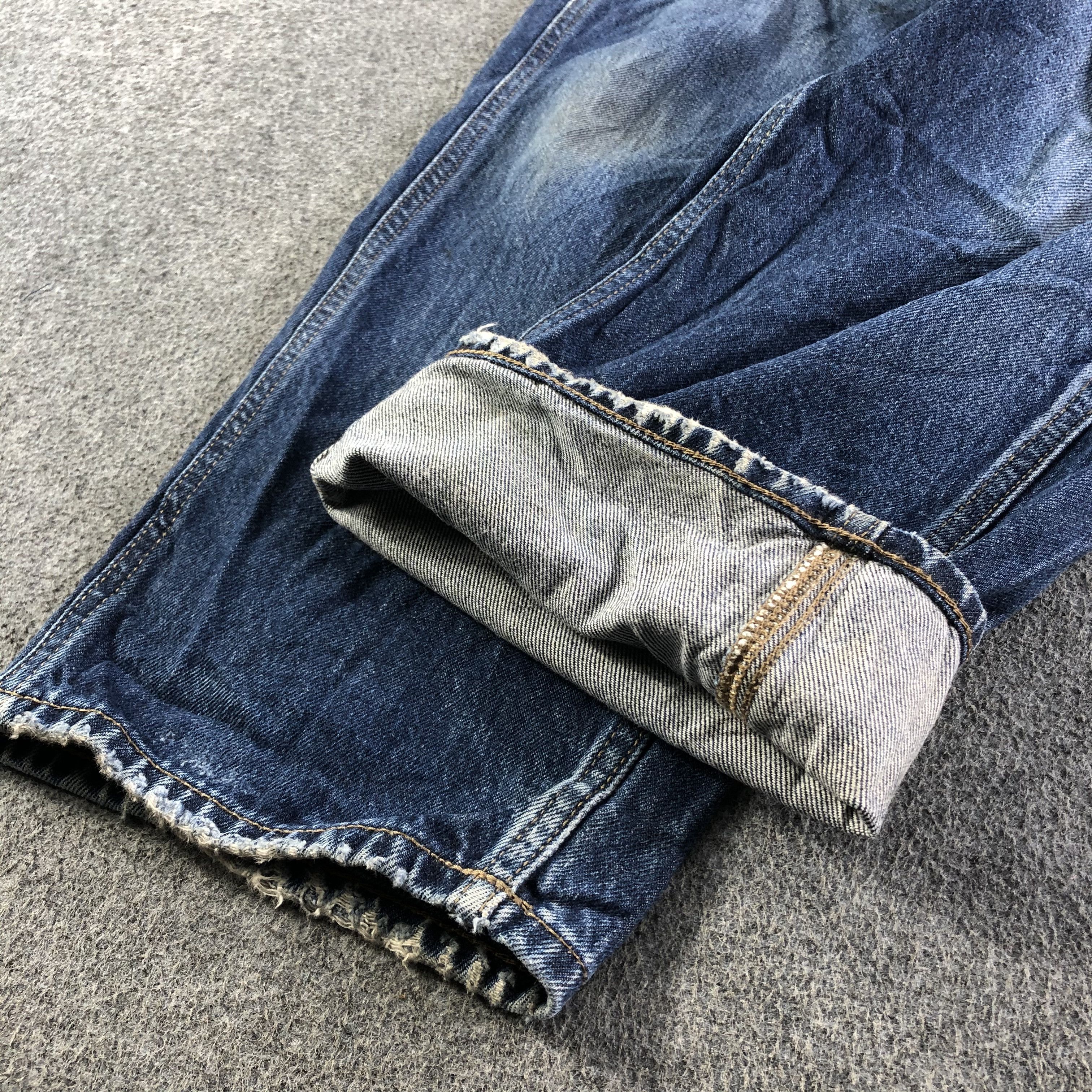 Uniqlo Blue Wash Uniqlo Jeans-J3757 Size US 37 - 6 Thumbnail