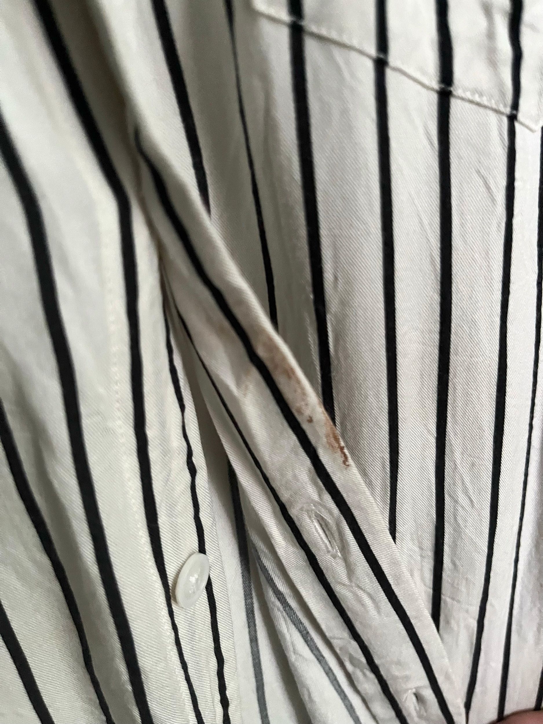 The Kooples The Kooples White Stripe Short Sleeve Size US XS / EU 42 / 0 - 2 Thumbnail