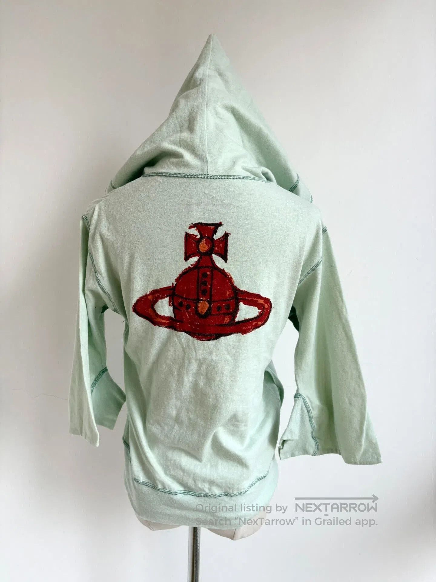 Vivienne Westwood Vivienne Westwood Mint Green Hoodie. Size M / US 6-8 / IT 42-44 - 5 Thumbnail