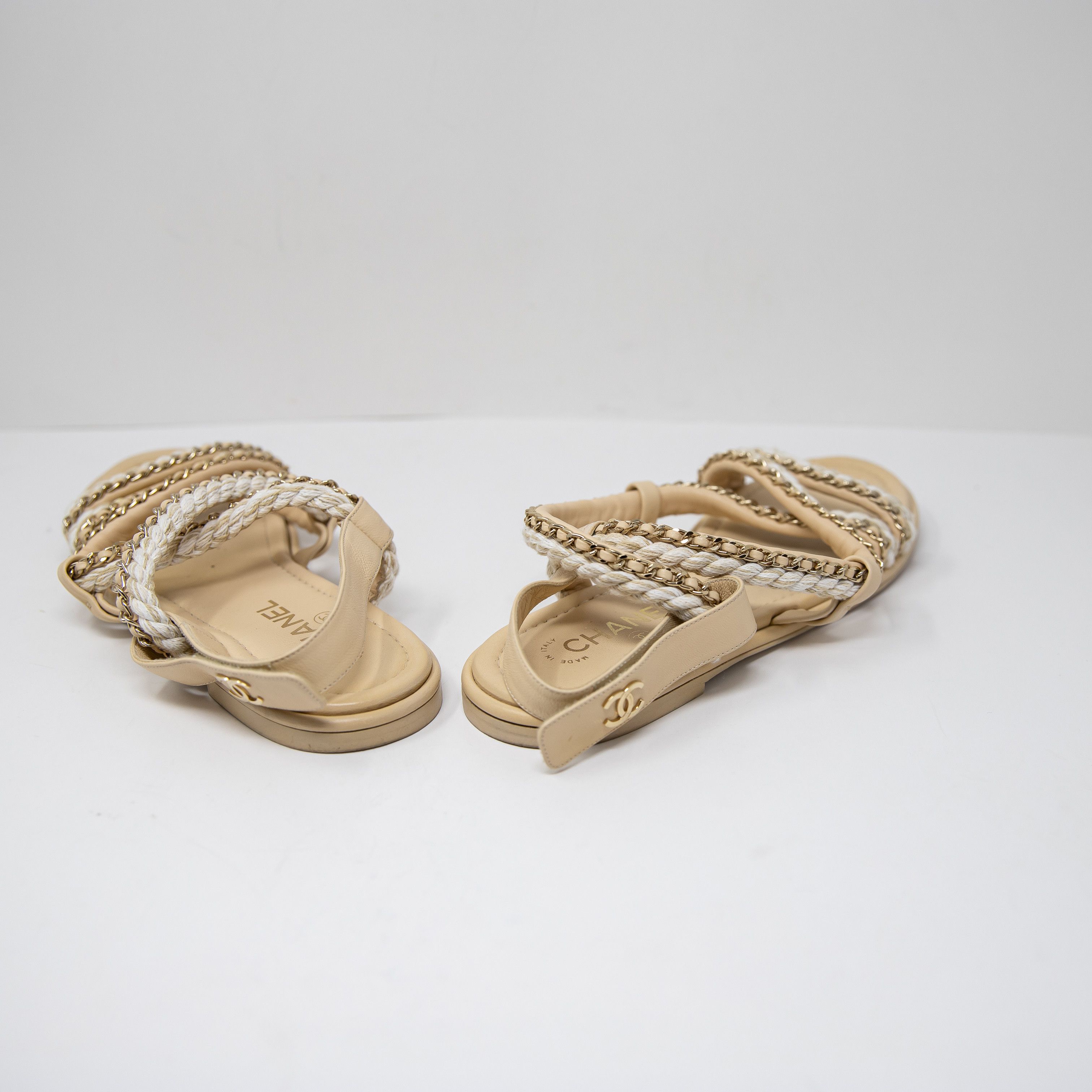 Chanel Chanel Interlocking CC Braided Rope Lamb Size US 10 / IT 40 - 3 Thumbnail