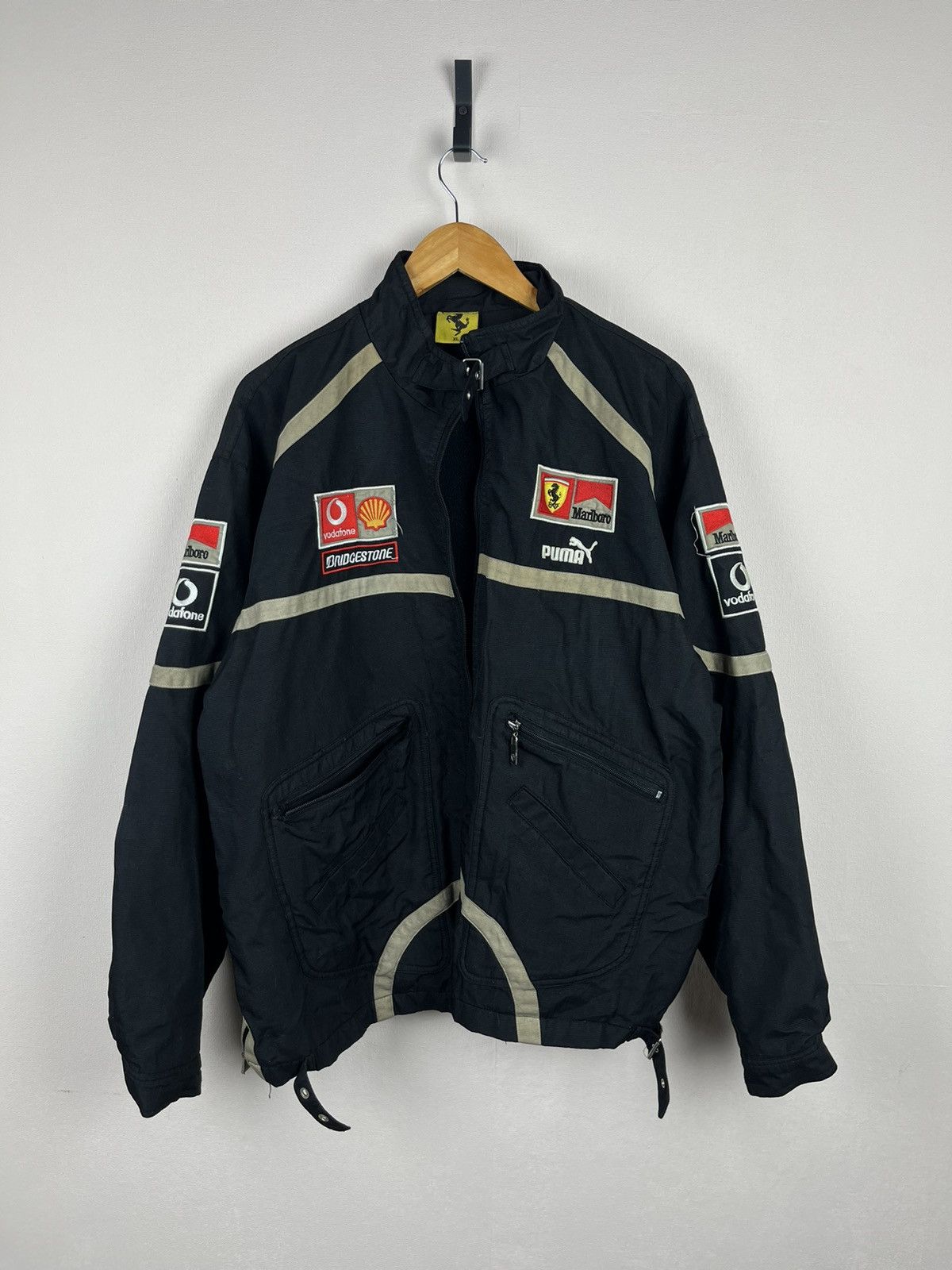 Ferrari Rare Vintage Racing Ferrari Jacket F1 Michael Schumacher 90s Size US XL / EU 56 / 4 - 1 Thumbnail