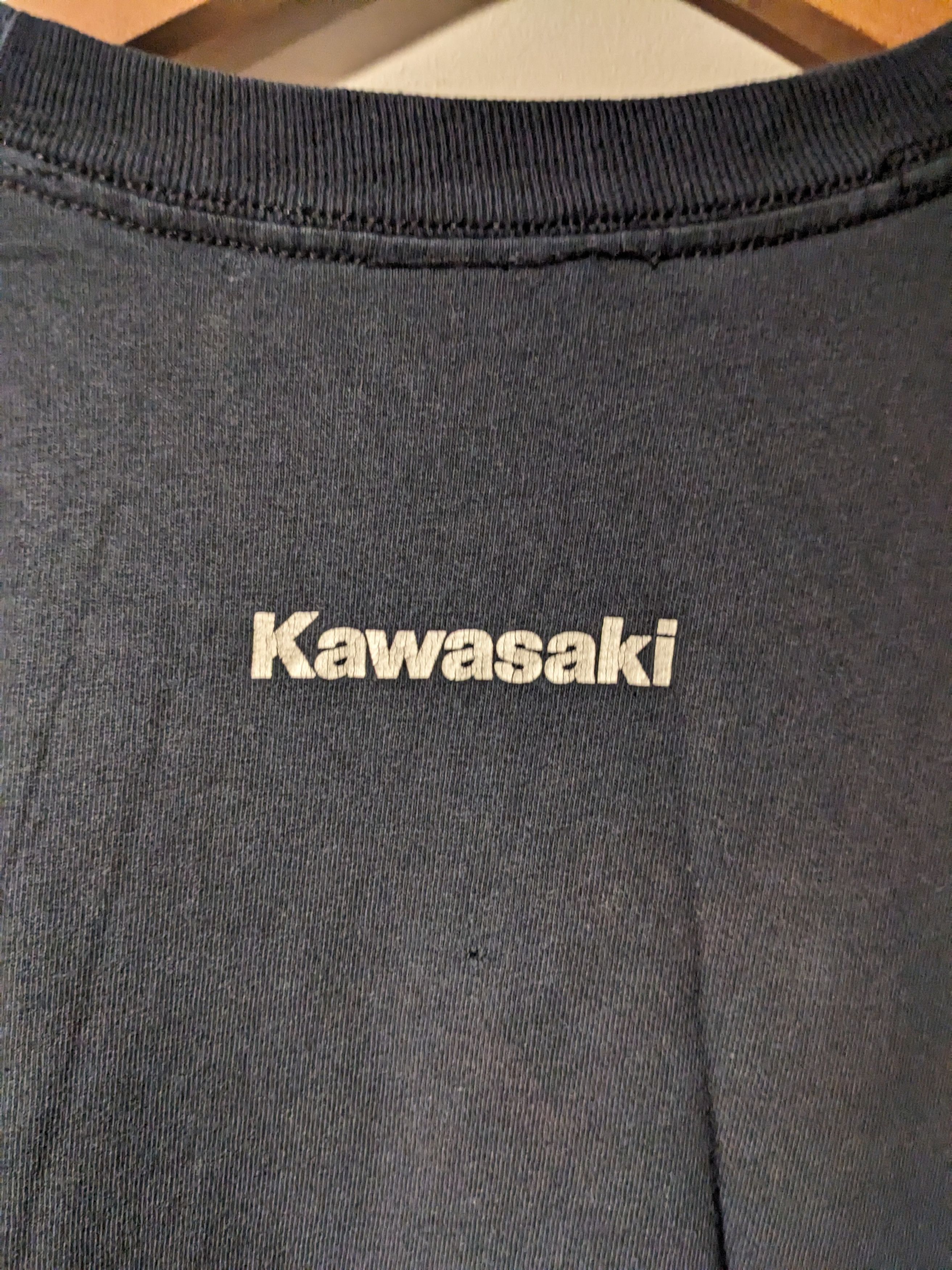 Harley Davidson Vintage Y2K Vulcan Motorcycle Kawasaki Long-Sleeve T-Shirt Size US M / EU 48-50 / 2 - 14 Thumbnail