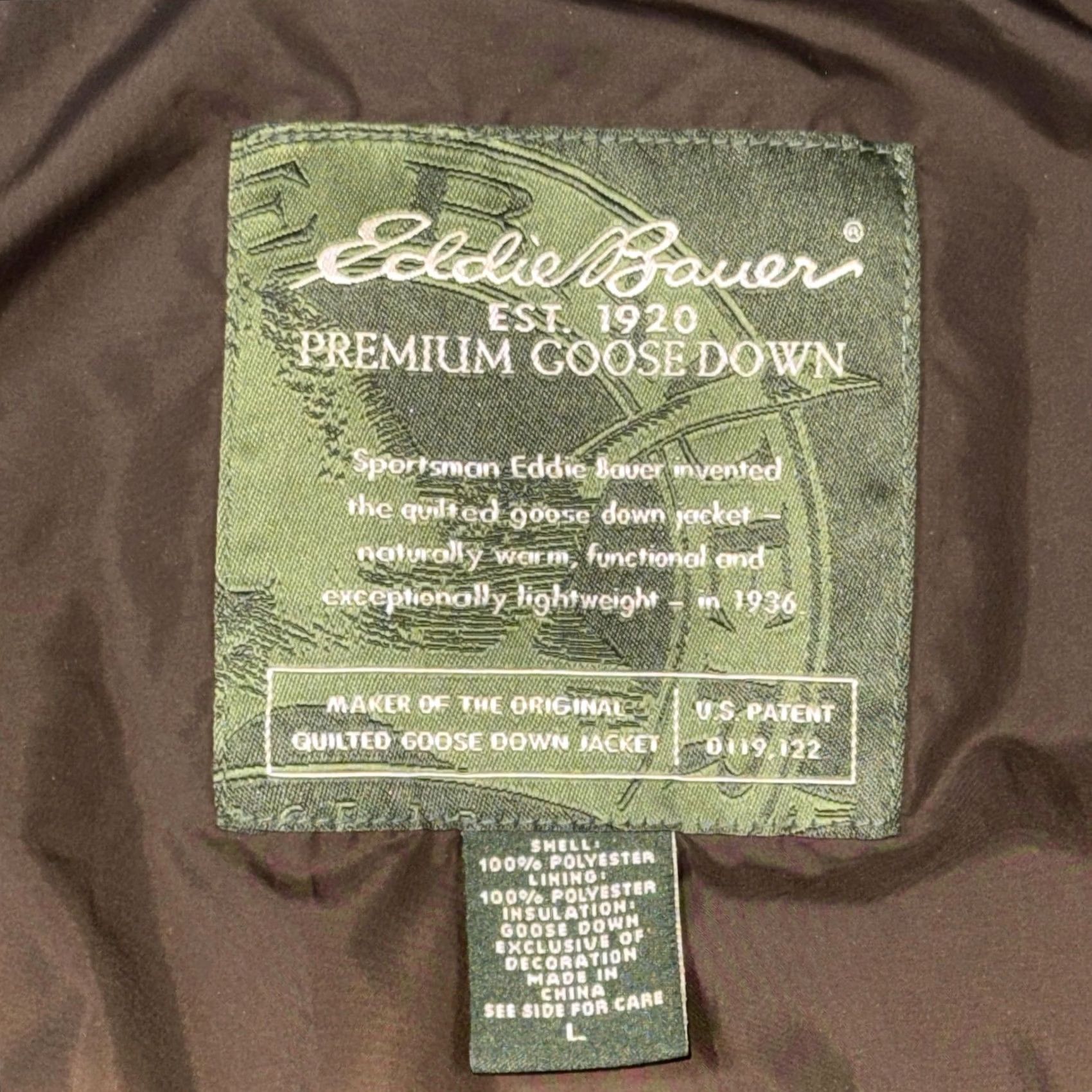 Eddie Bauer Eddie Bauer Premium Goose Down Quilted Puffer Vest Brown Size L Women’s Size L / US 10 / IT 46 - 3 Thumbnail