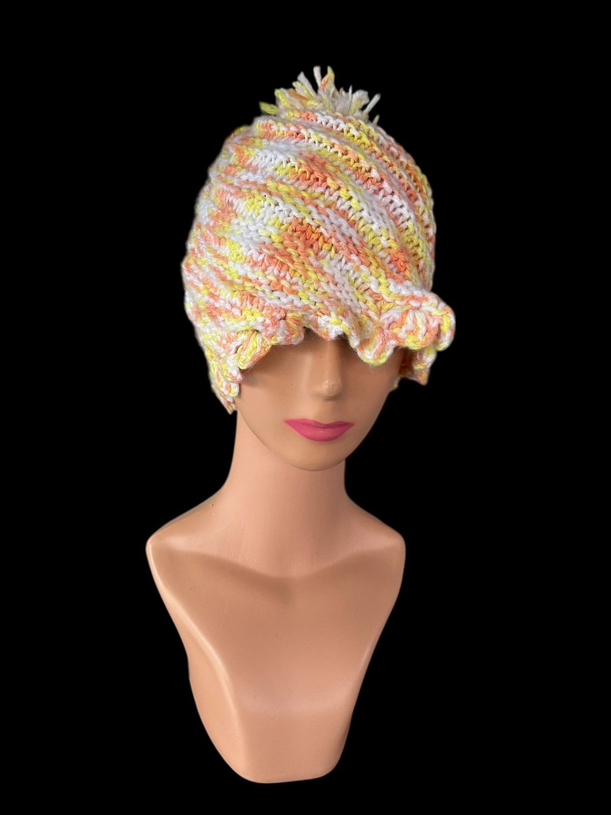 Kapital Crochet Knitted Handmade Beanie Hats Size ONE SIZE - 4 Thumbnail