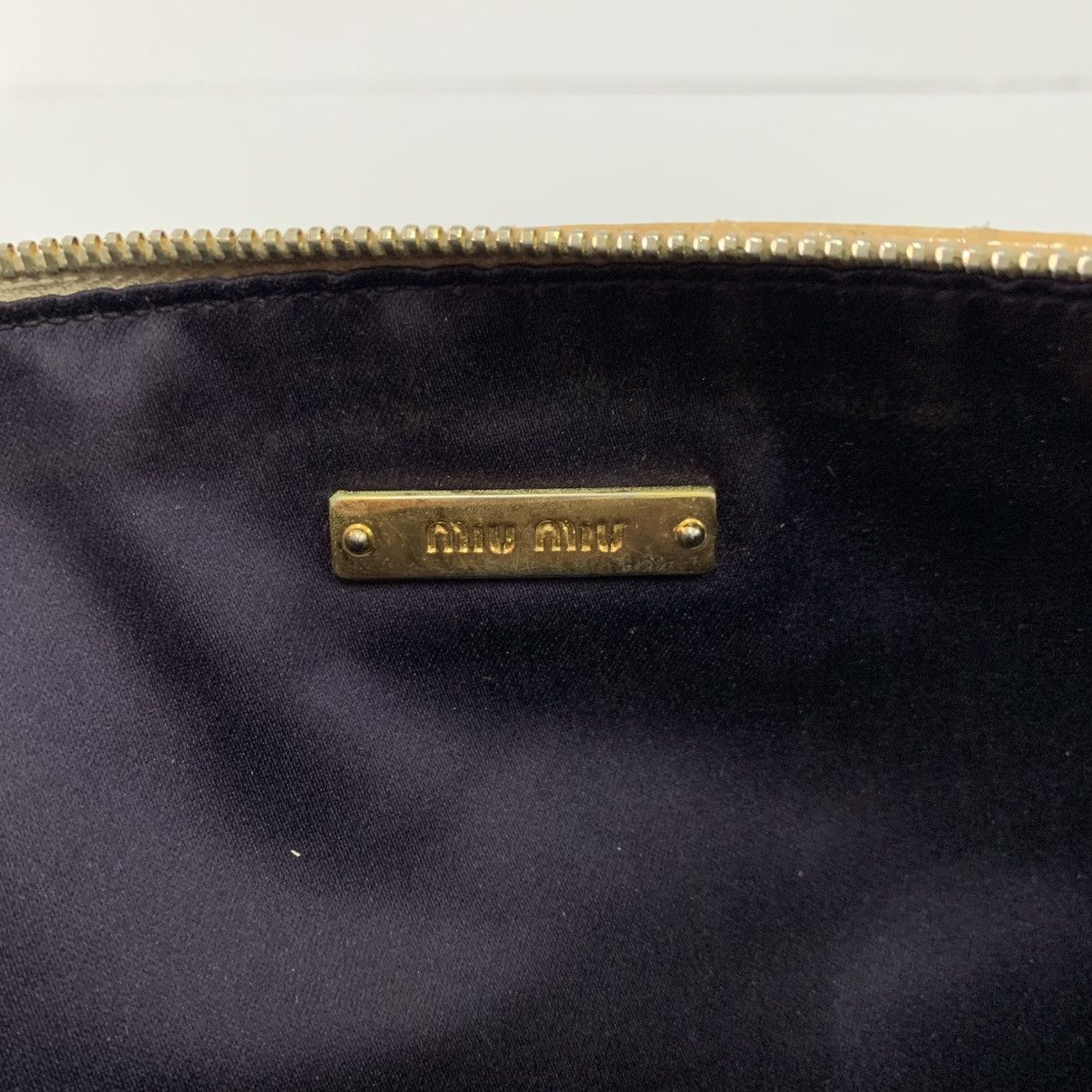 Miu Miu Miu Miu Leather Clutch Bag Size ONE SIZE - 8 Thumbnail