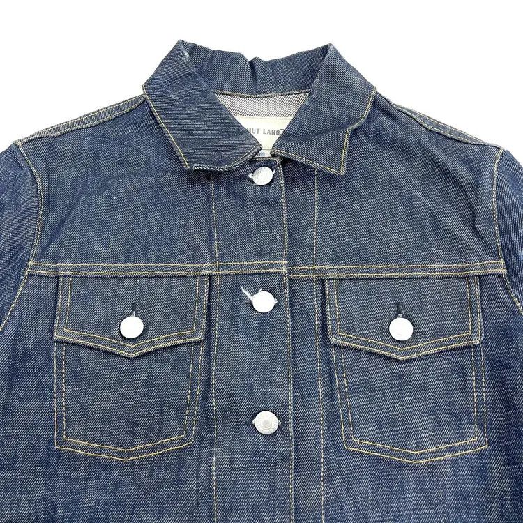 Helmut Lang Helmut Lang Raw Denim Jacket Size US M / EU 48-50 / 2 - 2 Thumbnail