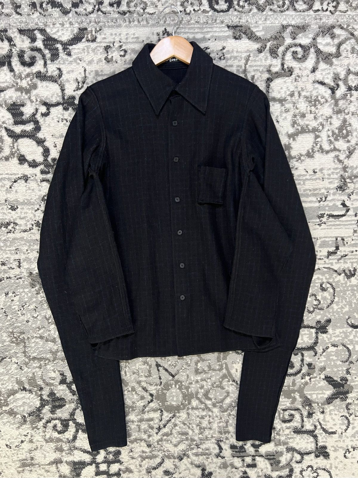 Japanese Brand Heretic goes round 4 sleeve jacket Size US M / EU 48-50 / 2 - 2 Thumbnail