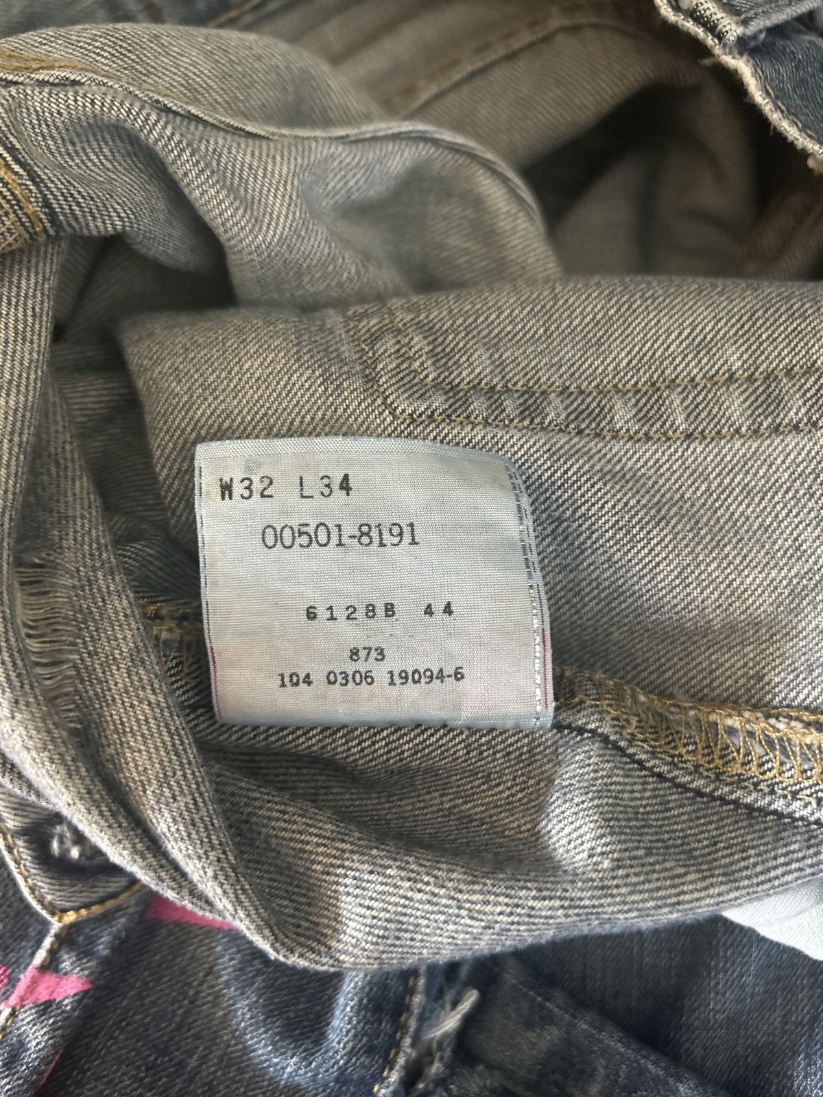 Sp5der Sp5der Sp5 Jeans 32W Spider Worldwide Young Thug Size US 32 / EU 48 - 7 Thumbnail