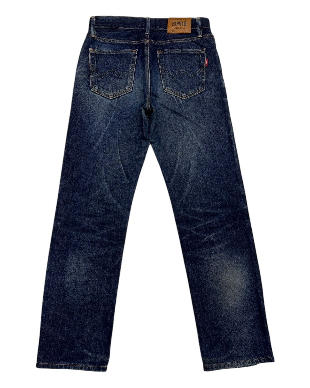 Kapital 🔥EDWIN JAPAN NO.403 JAPAN BLUE DISTRESSED DENIM JEAN Size US 30 / EU 46 - 2 Thumbnail