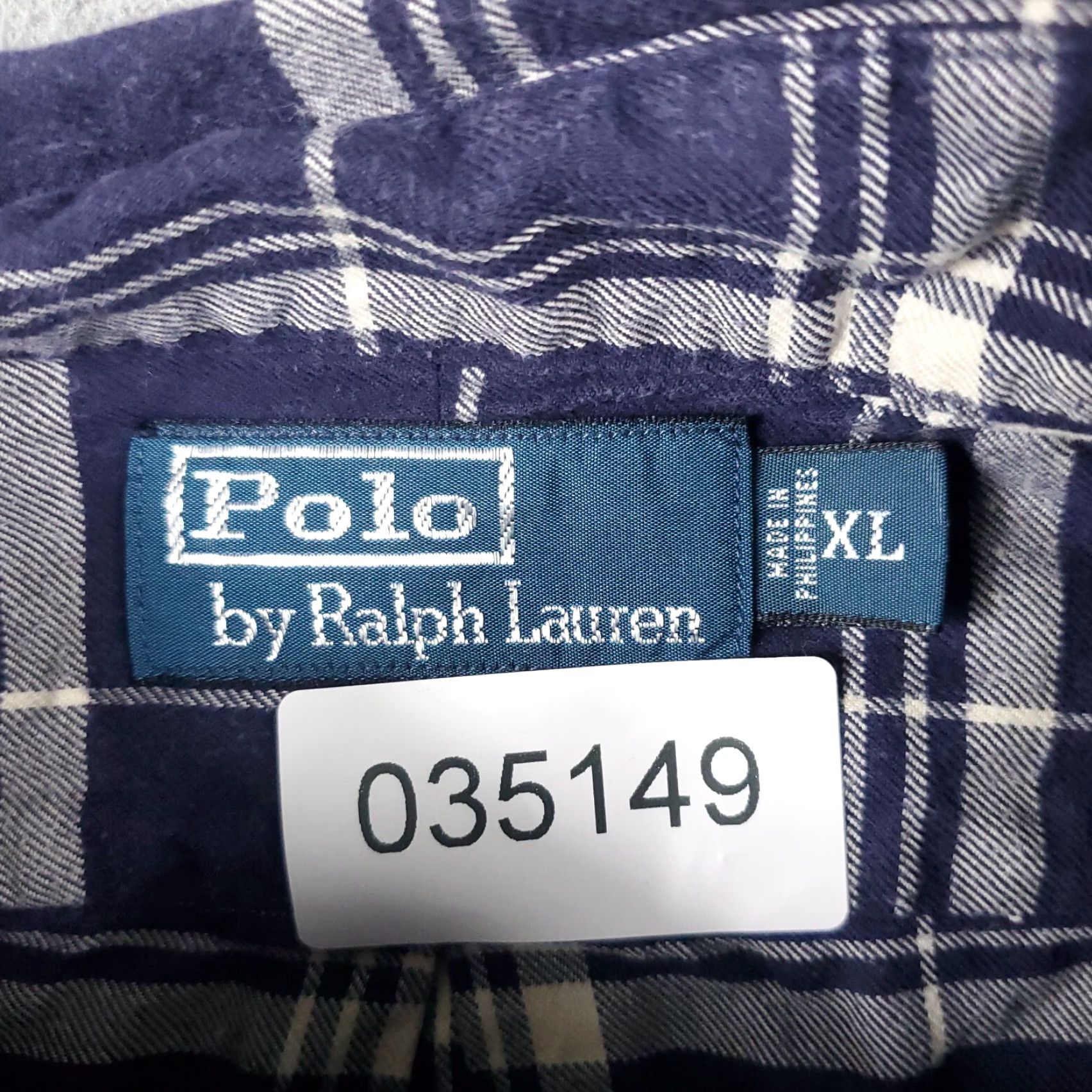 Ralph Lauren Ralph Lauren Purple Plaid Button-Up Shirt Mens XL Long Sleeve Casual Size US XL / EU 56 / 4 - 6 Thumbnail