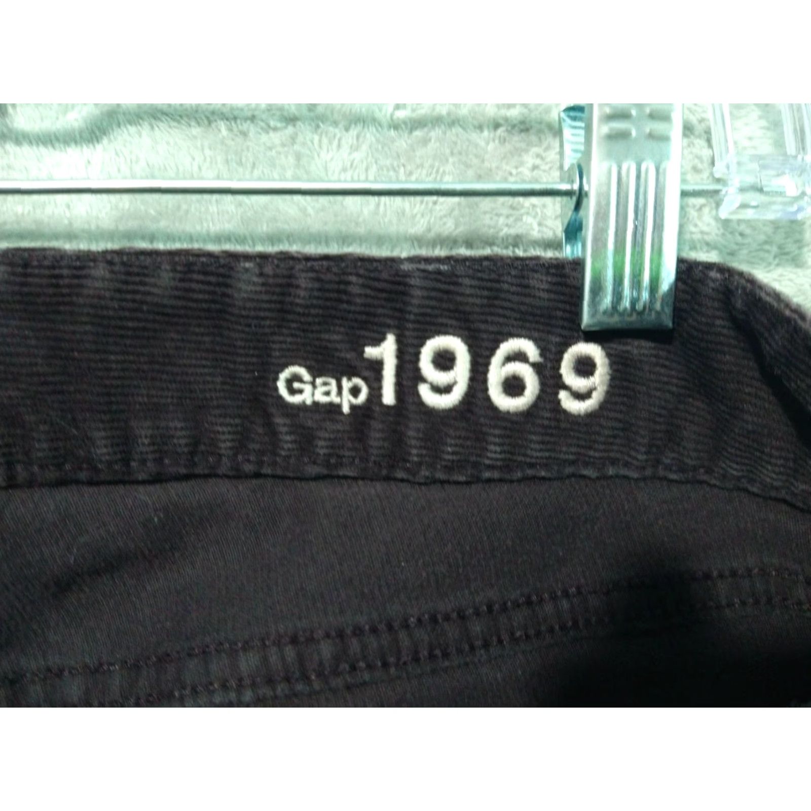 Gap Gap Pants Womens 12 Brown Corduroy Mid Rise Boot Flare Stretch Casual 1969 Size 34" / US 12 / IT 48 - 7 Thumbnail