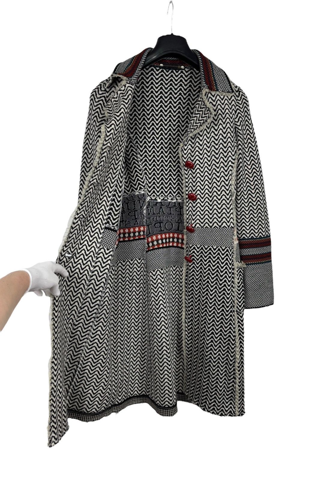 Other Pianura Studio Wool Knit Coat Ribbed size 40 Italy Size S / US 4 / IT 40 - 19 Thumbnail
