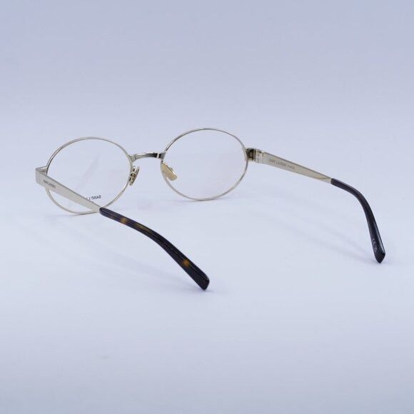 Saint Laurent Paris 🕶️ New Saint Laurent SL692 OPT 002 Eyeglasses - Gold Frame Size ONE SIZE - 12 Thumbnail