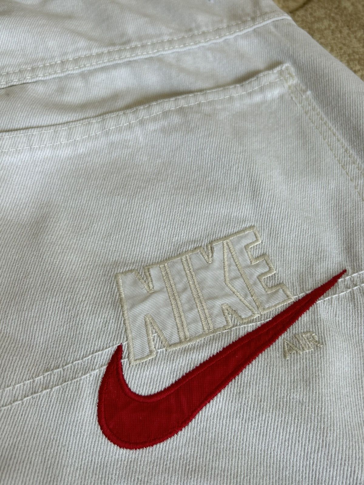 Nike × Vintage Vintage 80s Nike Air Embroidered Carpenter Baggy Pants Size US 36 / EU 52 - 8 Thumbnail
