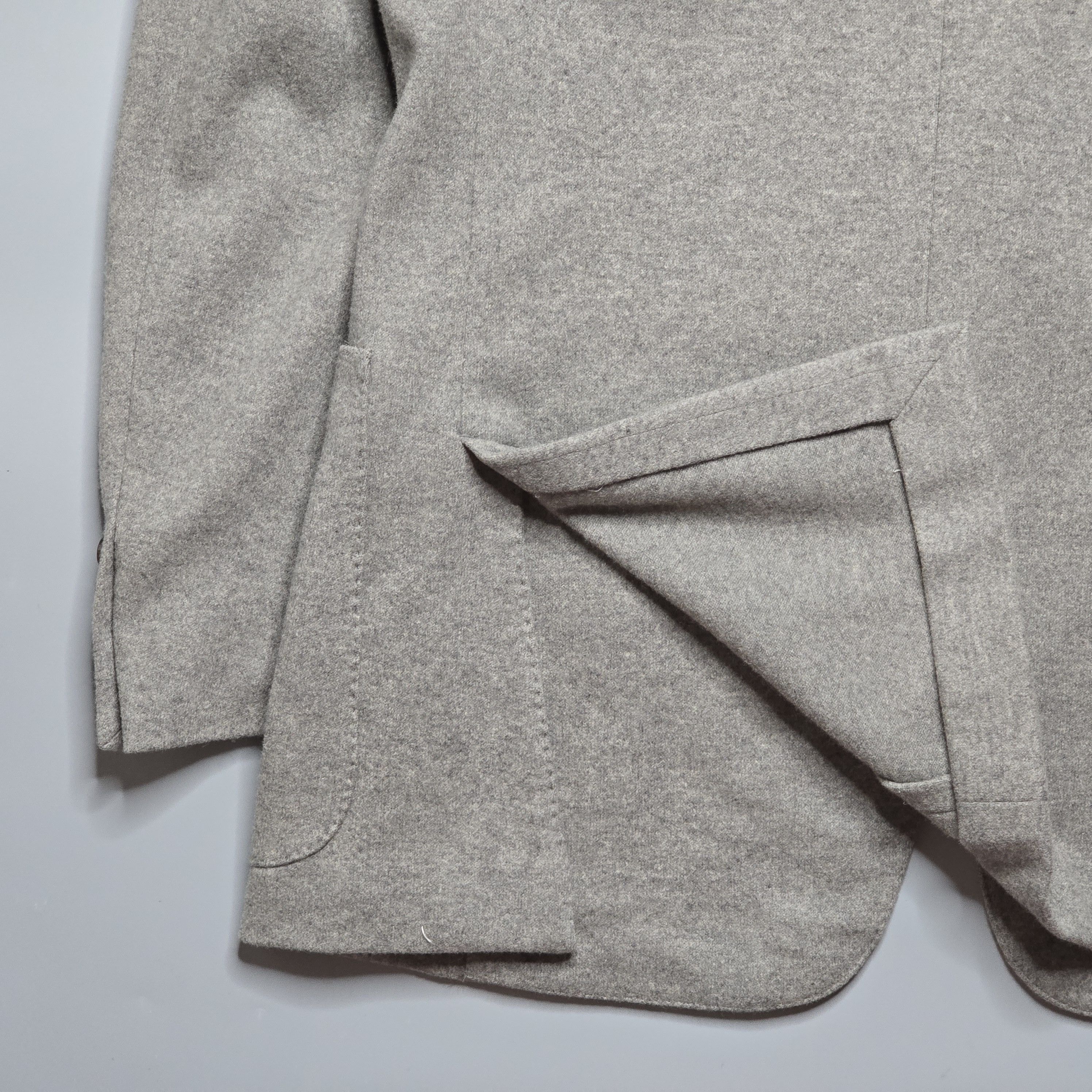 Ralph Lauren Purple Label Ralph Lauren Purple Label - Gray Wool Flannel Sport Jacket Size 42R - 6 Thumbnail