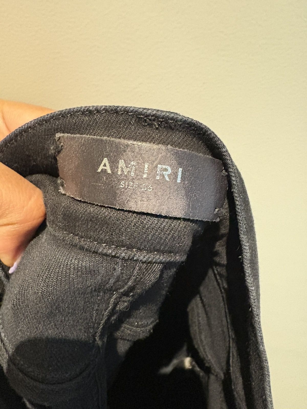 Amiri Amiri Scarves Art Patch Jeans in Antique Black Size US 36 / EU 52 - 6 Thumbnail