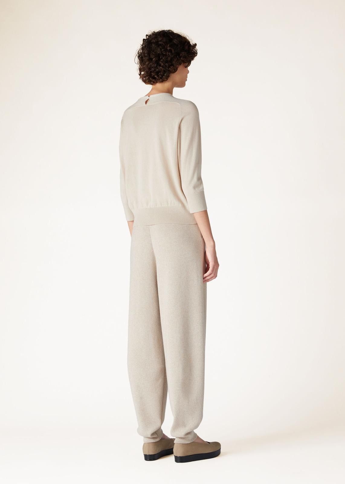 Loro Piana o1srvl11e0125 FAN6218 Ashi Pant in Light Beige Size 28" / US 6 / IT 42 - 2 Thumbnail