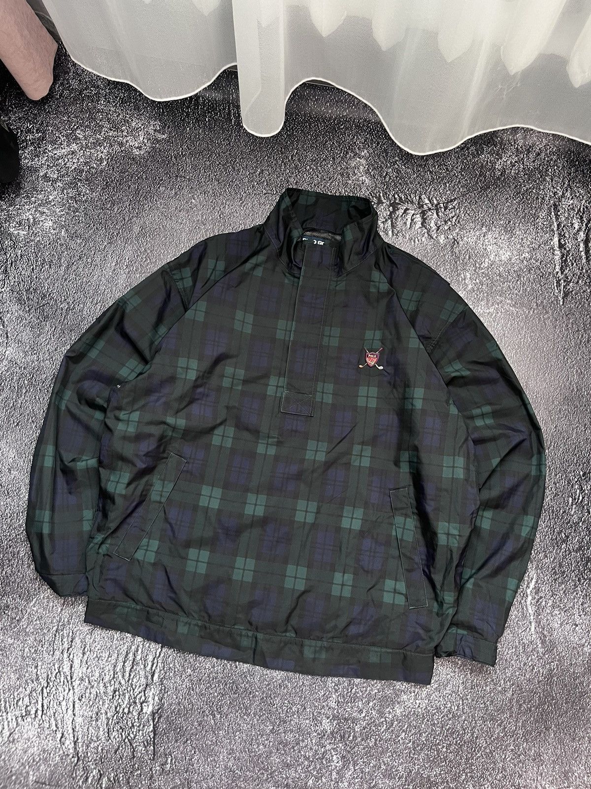 Polo Ralph Lauren Polo Ralph Lauren rare vintage golf Checkered Anorak Jacket Size US XL / EU 56 / 4 - 2 Thumbnail