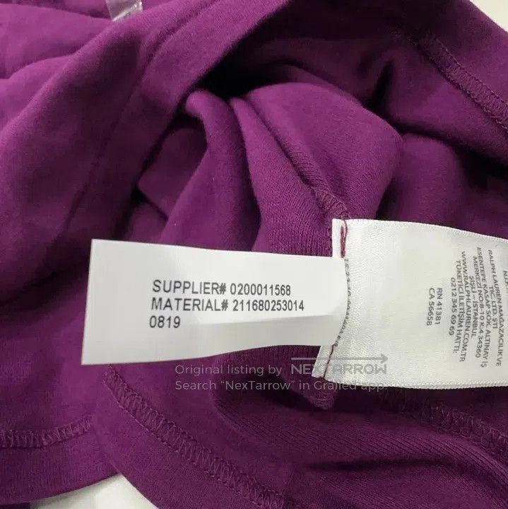 Polo Ralph Lauren Polo Ralph Lauren Solid Pony Embroidered V. Size US XL / EU 56 / 4 - 6 Thumbnail