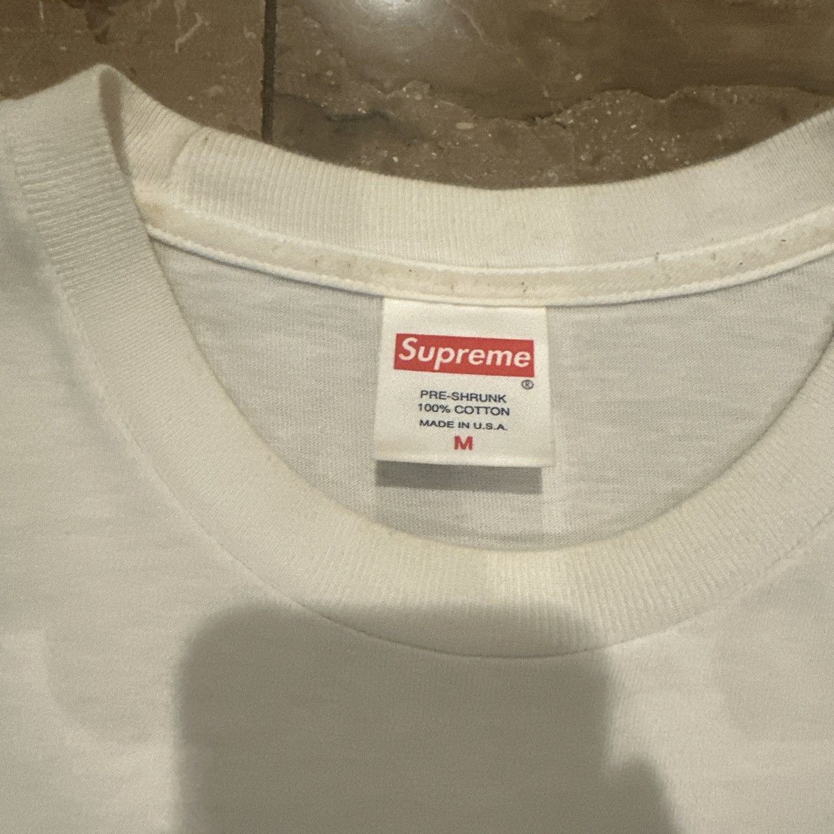Supreme Supreme Photo Grid Tee White Medium Made in USA Size US M / EU 48-50 / 2 - 3 Thumbnail