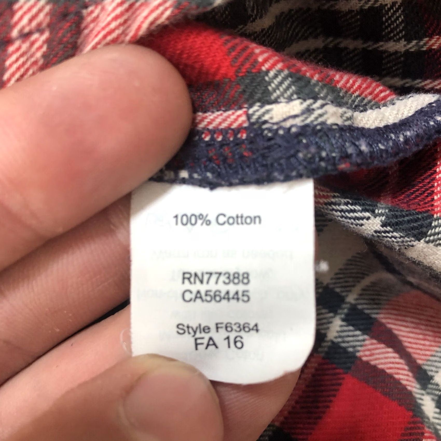 Madewell Madewell Womens Medium Oversized Boyfriend Plaid Flannel Shirt Red F6364 Size M / US 6-8 / IT 42-44 - 5 Thumbnail