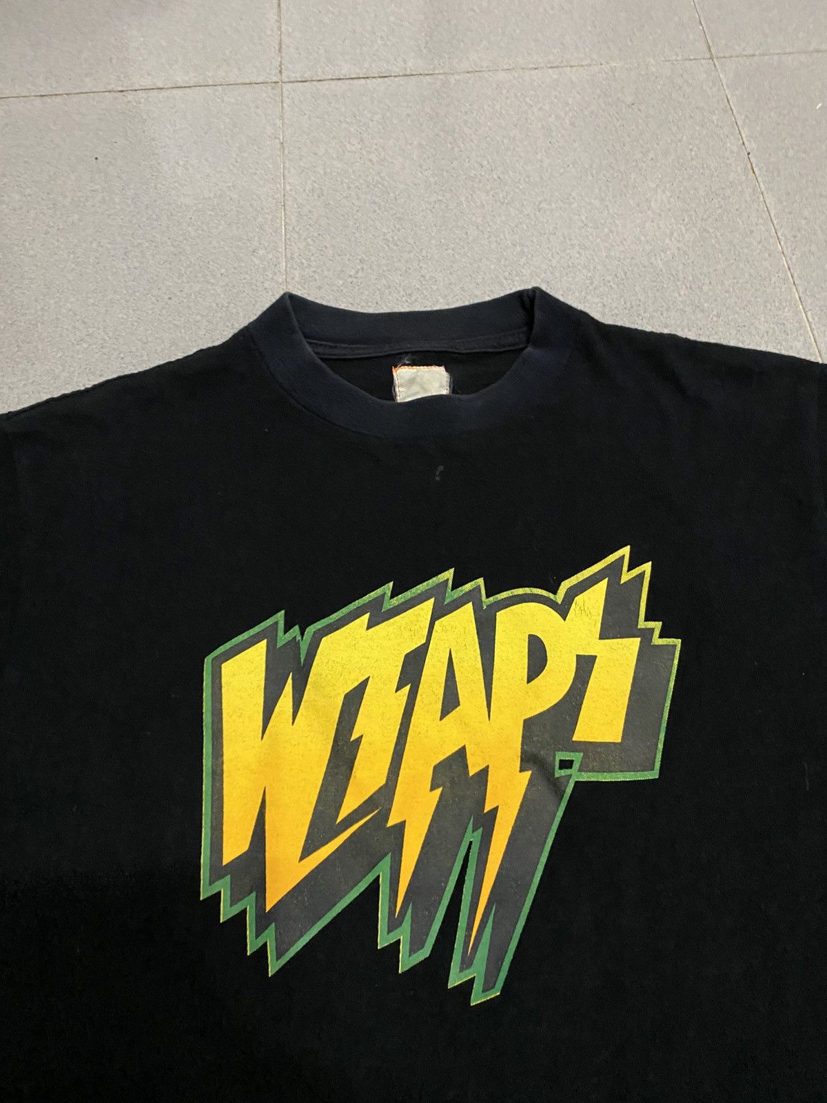 Vintage × Wtaps Vintage Wtaps Spellout Wtaps Biglogo Tee Size US M / EU 48-50 / 2 - 2 Thumbnail