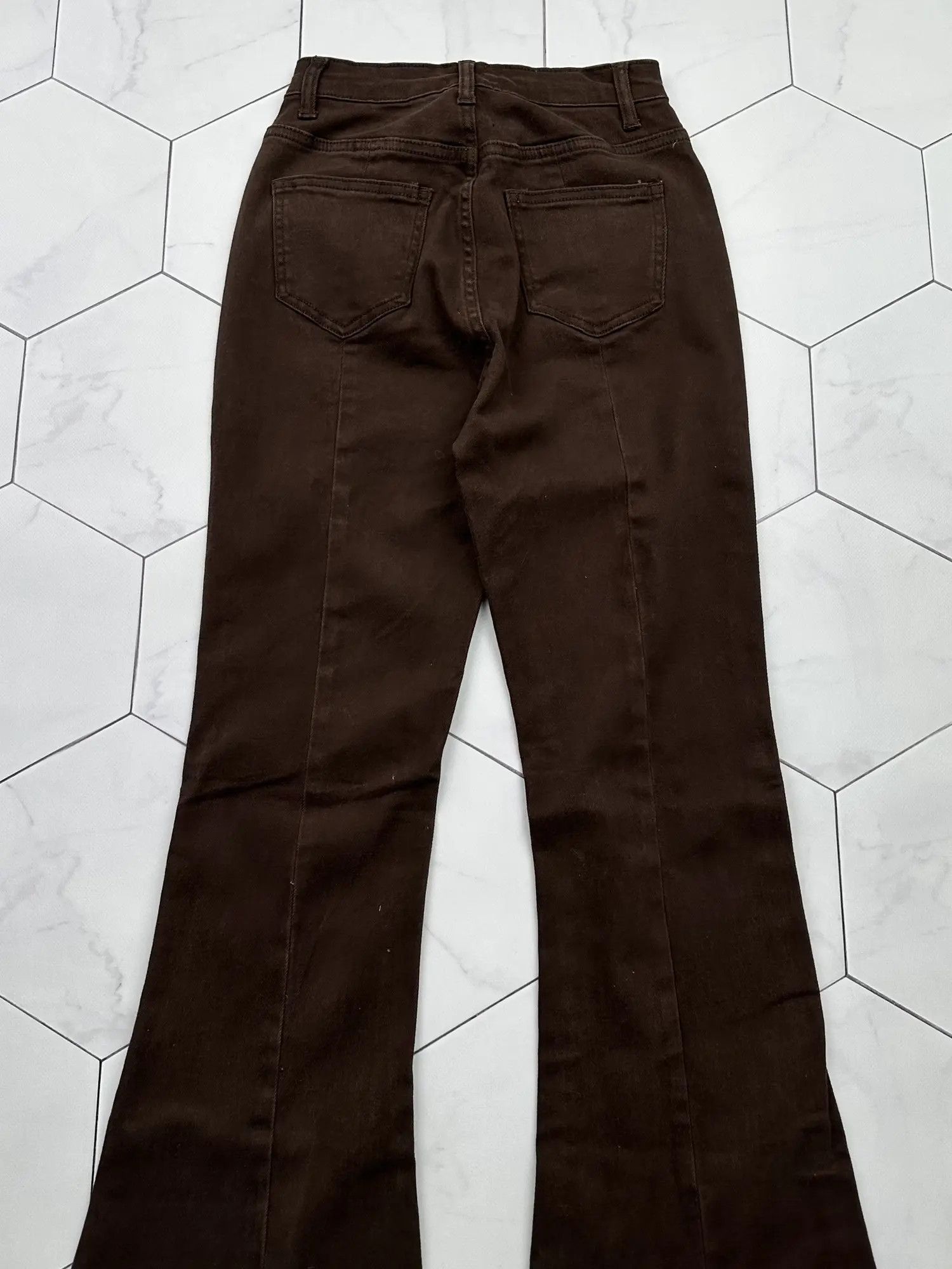 Japanese Brand Vintage Flare Jeans (B489)E2 Size 25" / US 0 / IT 36 - 5 Thumbnail