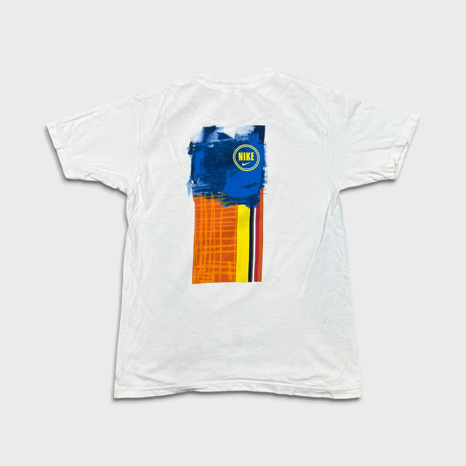 Nike × Vintage Vintage 90s Nike T Shirt XS Swoosh Graphic Short Sleeve Tee Size US XS / EU 42 / 0 - 7 Thumbnail