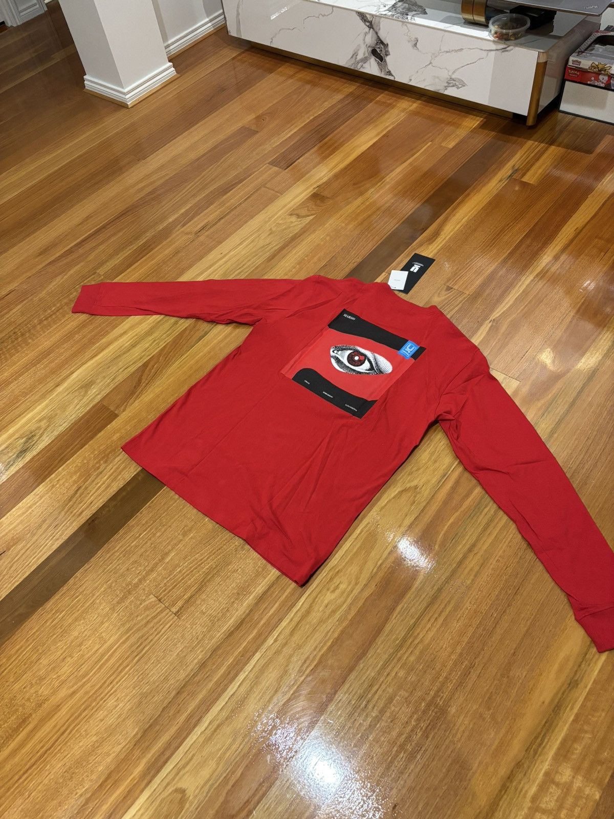 Undercover Mars89 x A Clockwork Orange Undercover SS20 LS Tee Red Size US XL / EU 56 / 4 - 1 Thumbnail