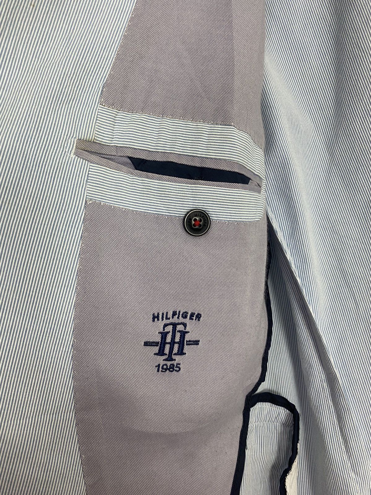 Tommy Hilfiger Rare‼️ Tommy Hilfiger Stripe Blazer Size 40S - 9 Thumbnail