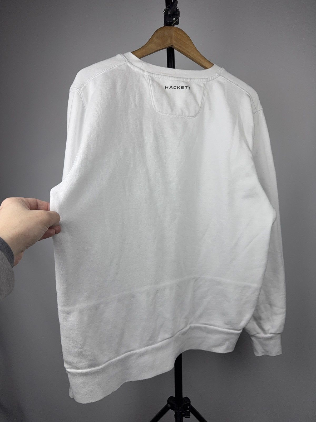 Hackett Racing Aston Martin AMR Hackett London White Sweatshirt Size US L / EU 52-54 / 3 - 17 Thumbnail