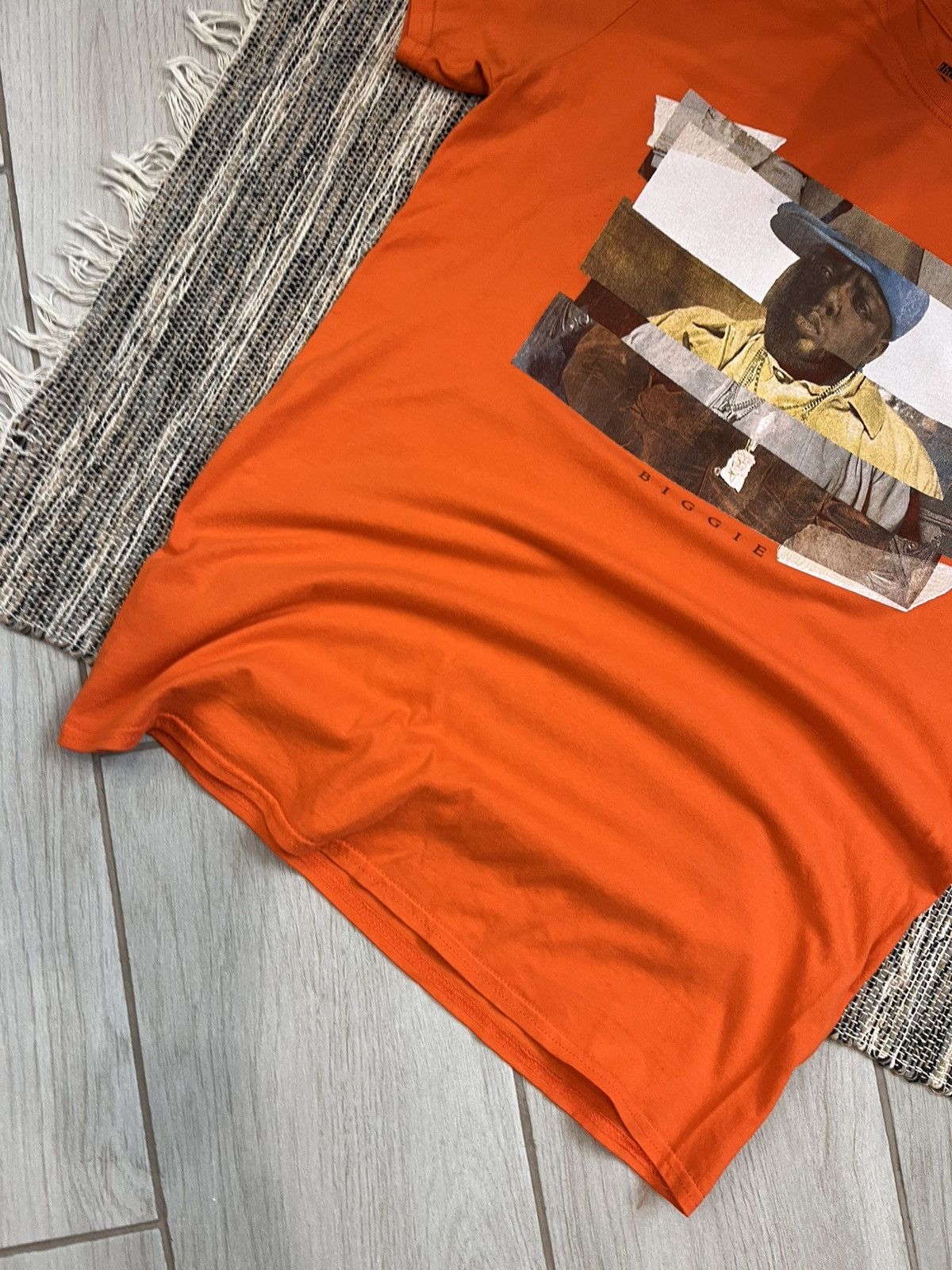 Rap Tees Vintage The Notorious B.I.G Tshirt orange logo blank rap tee Size US S / EU 44-46 / 1 - 2 Thumbnail