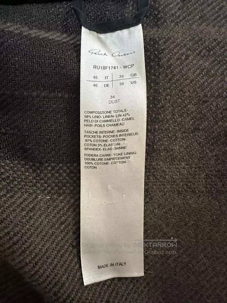 Other rick owens wool plaid shirt jacket. Size US M / EU 48-50 / 2 - 3 Thumbnail