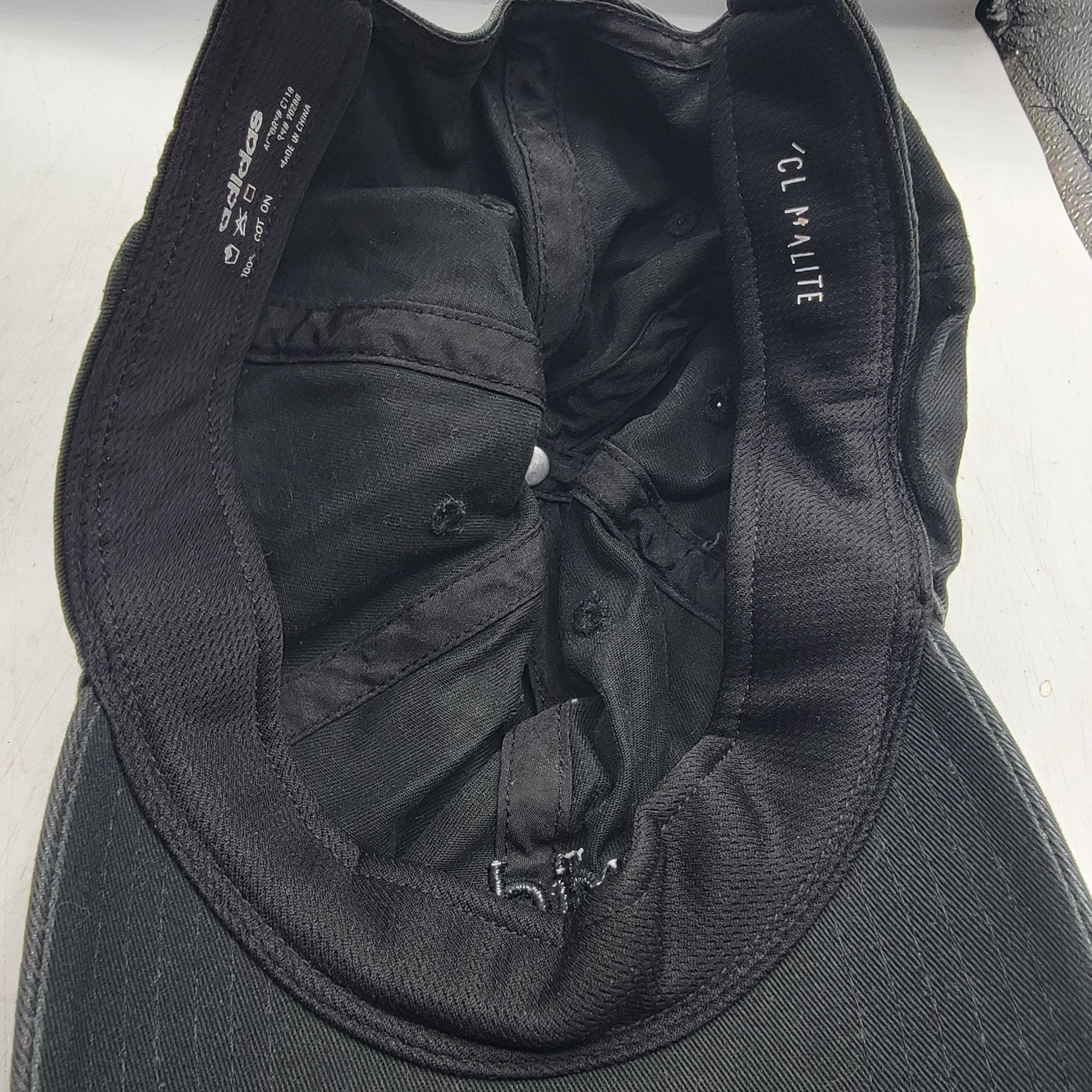 Adidas Adidas Adults Black Baseball Hat Cap Adjustable Casual Athle Size ONE SIZE - 7 Thumbnail